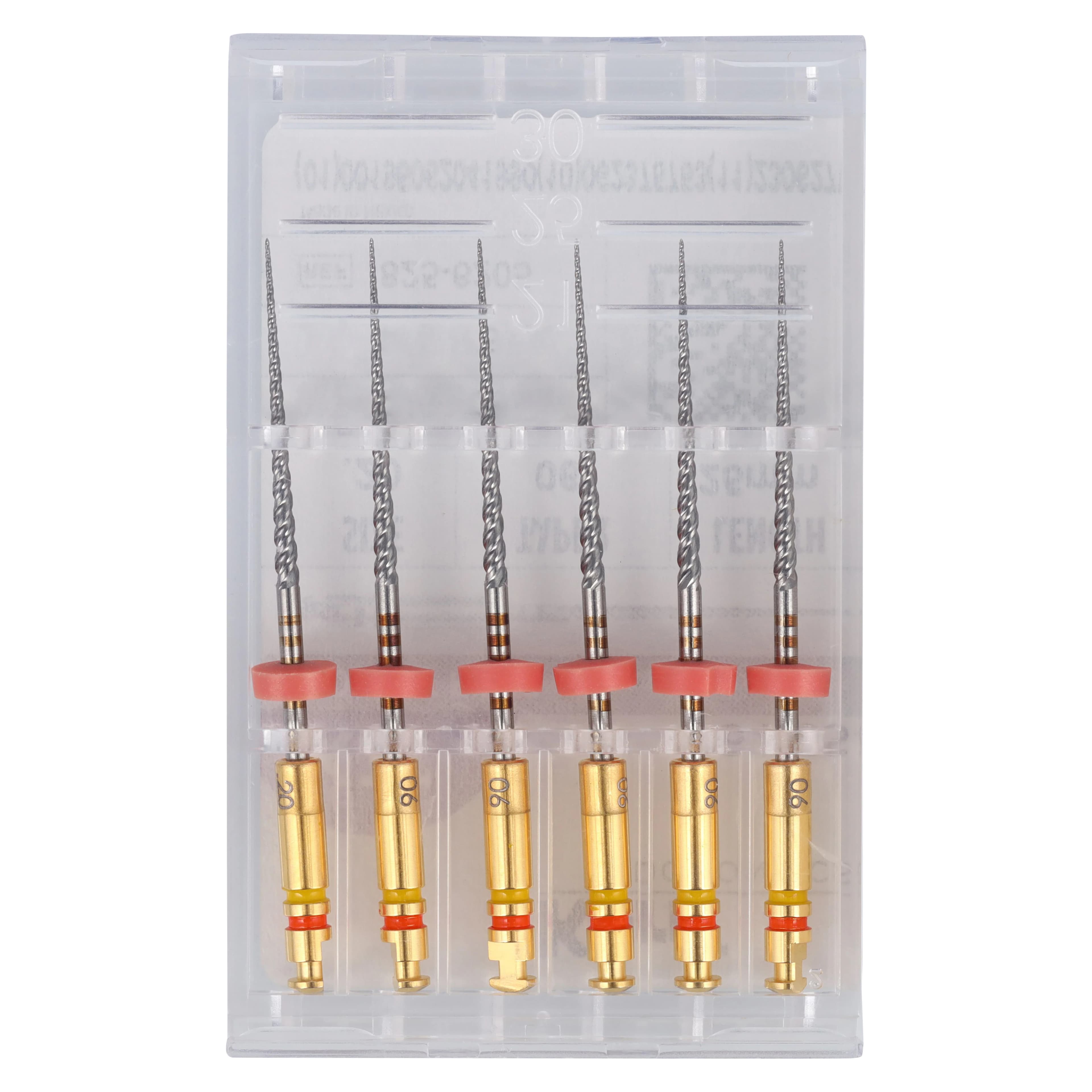 K3 Nickel Titanium Rotary Endodontic Files, Size #20, .06 Taper, 25 mm, Yellow, 6/Pack, 825-6205 thumbnail 7