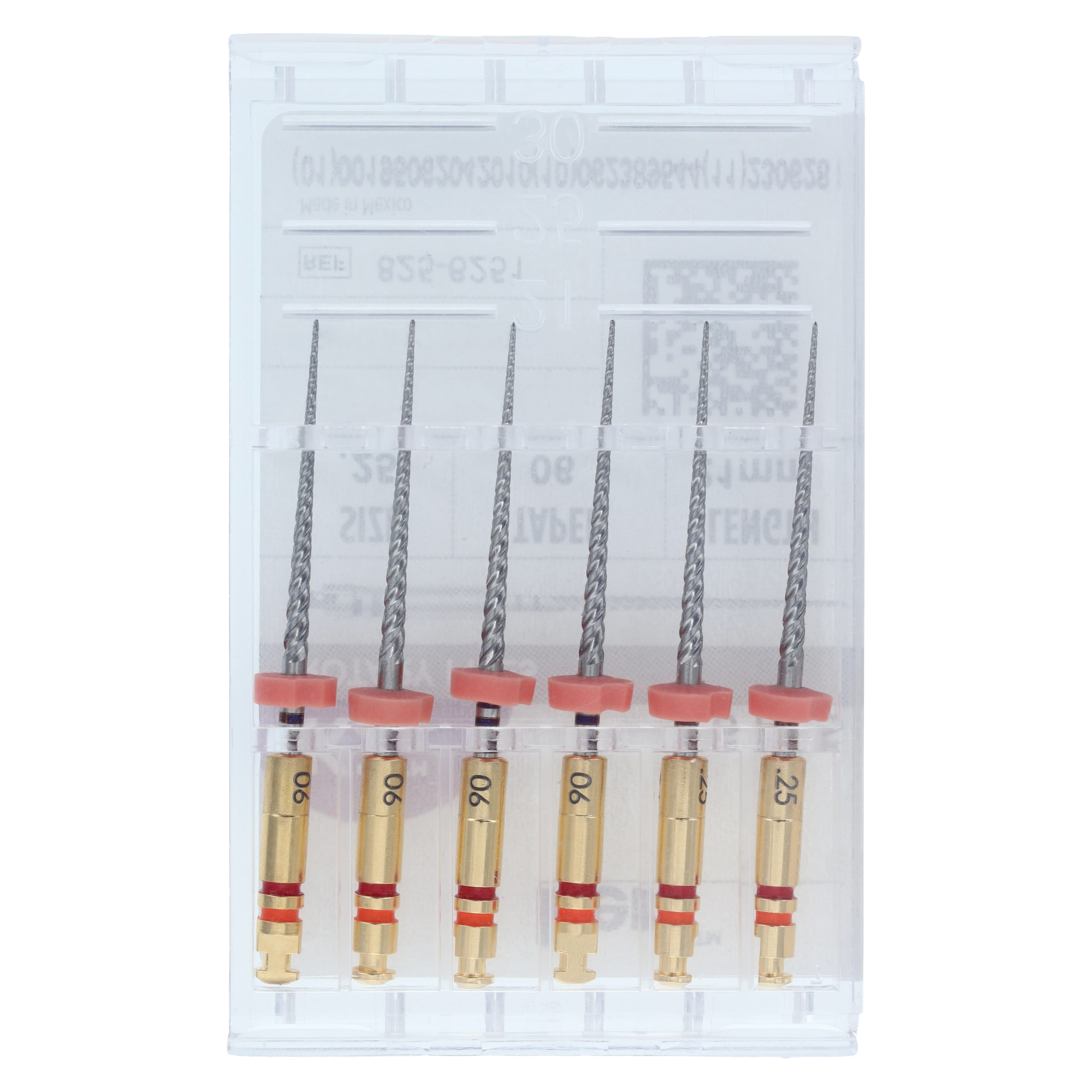 K3 Nickel Titanium Rotary Endodontic Files, 21 mm, Size #25, 0.06 Taper, Red, 6/Pack, 825-6251 thumbnail 7