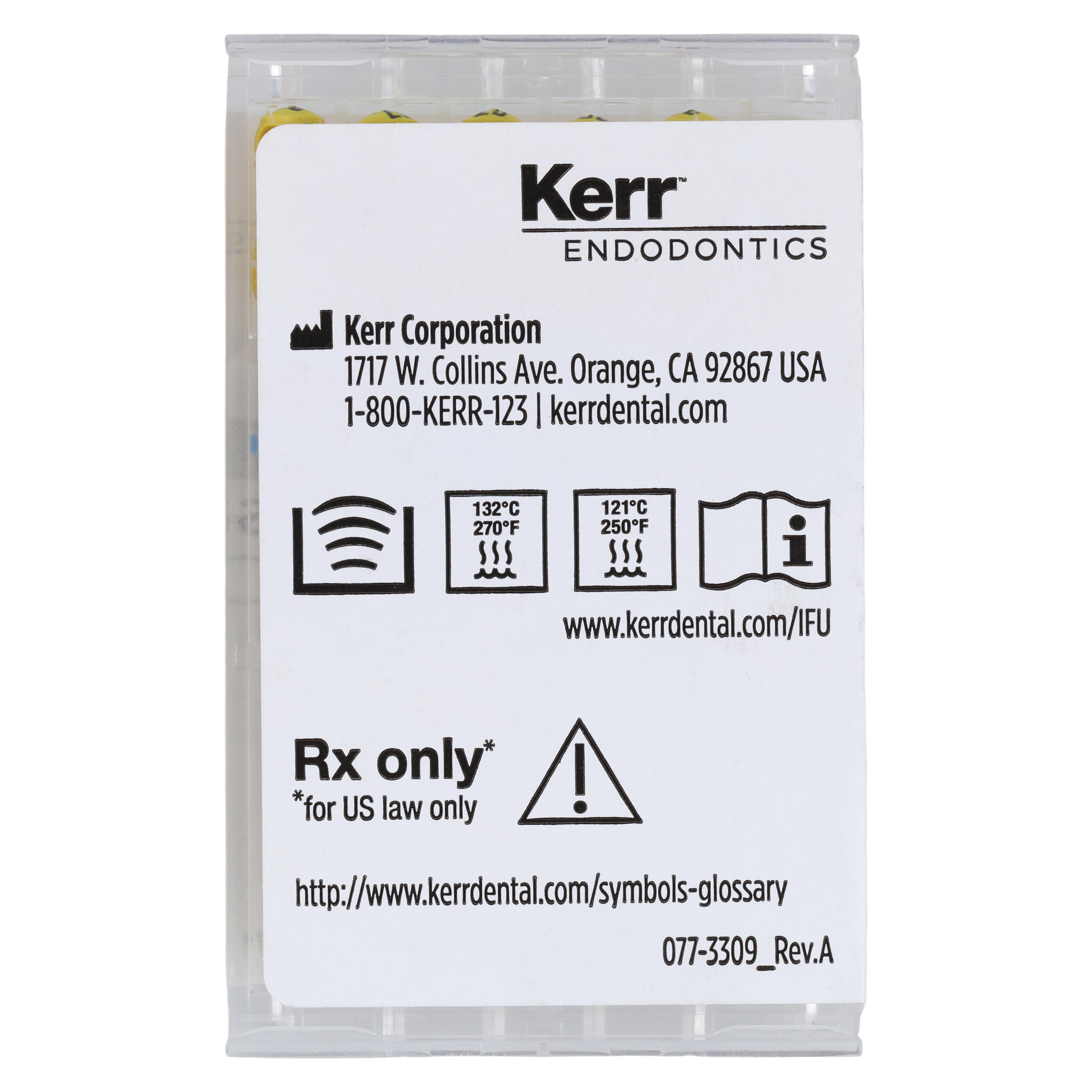 Sybron Endo Hedstrom Files, Stainless Steel, 25 mm, #20, Yellow, 6/Pk, 11345 thumbnail 6