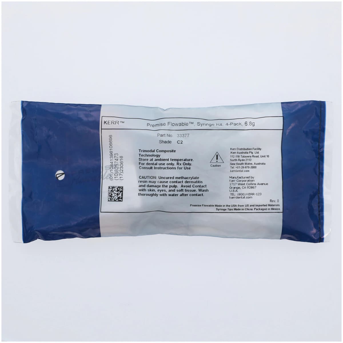Premise Flowable Nanofilled Composite, Light-Cure, Shade C2, 1.7 g Syringe Refill, 4/Pk, 33377 thumbnail 2