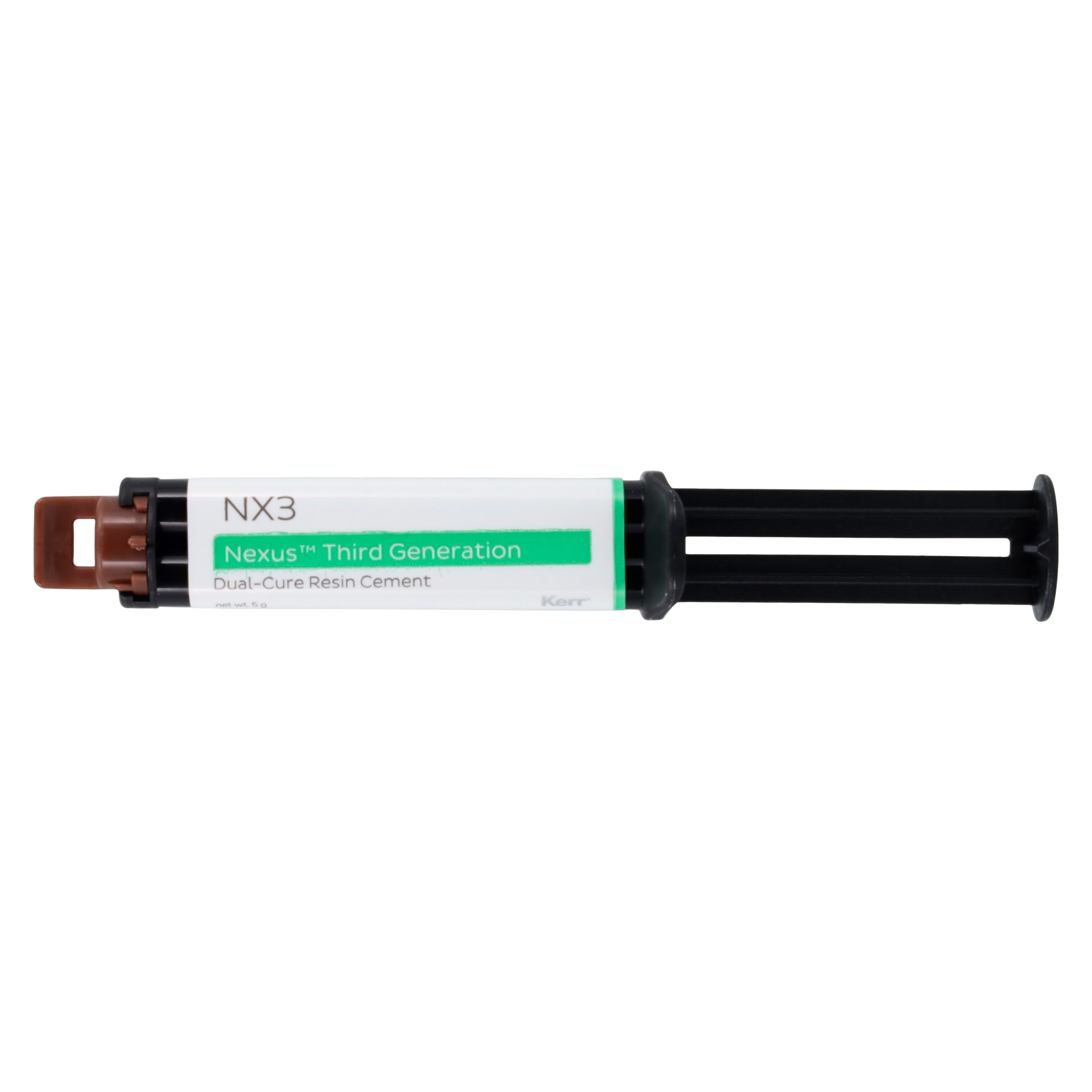 Kerr NX3 Nexus Third Generation Dual-Cure Automix Resin Cement Refill Syringe, White Opaque, 5 g, 10 Mixing Tips, #33647 thumbnail 3
