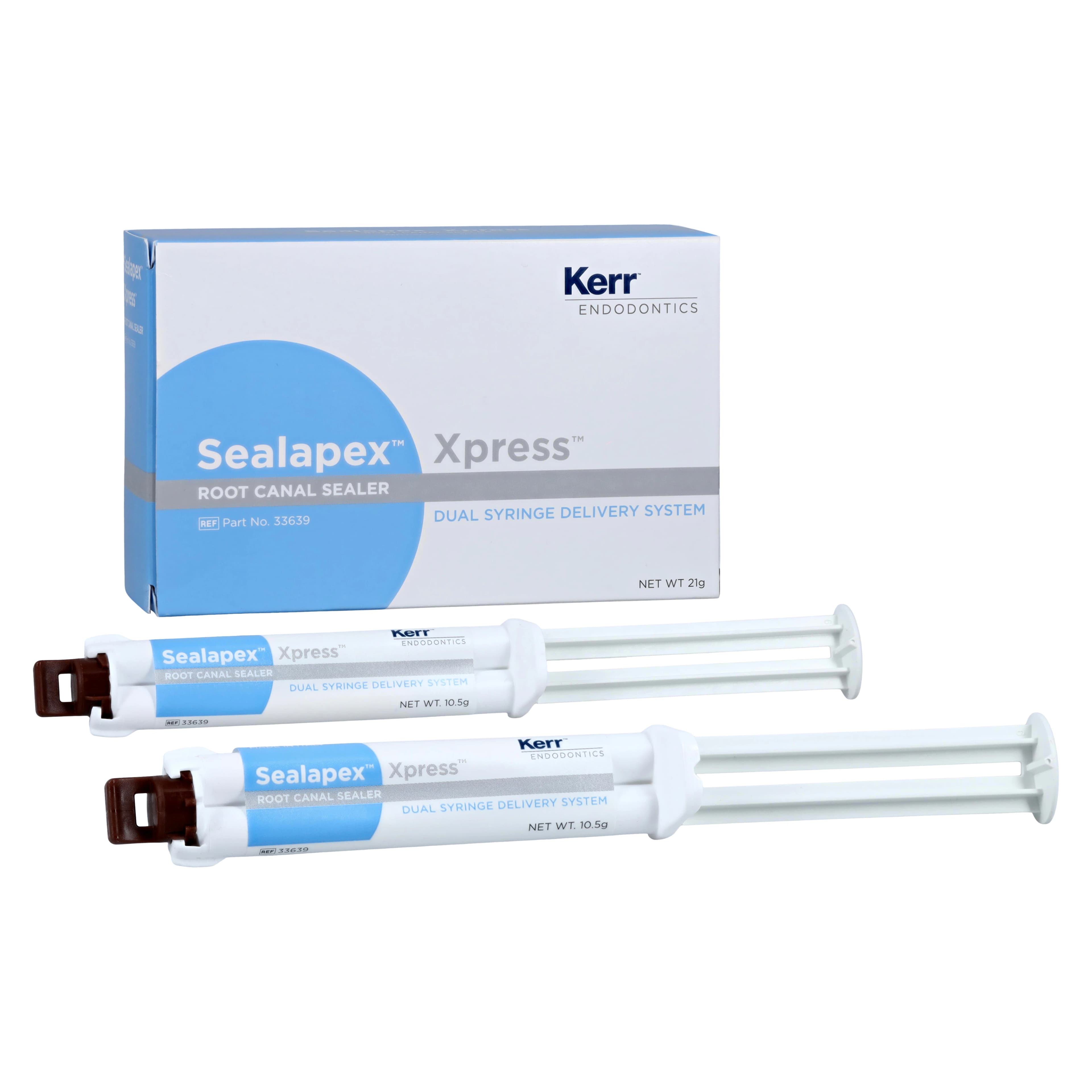 Sealapex Xpress Root Canal Sealer, Non-Eugenol Calcium Hydroxide, Automix Dual Syringe, 10.5 g, 2/Pk, 33639 thumbnail 2