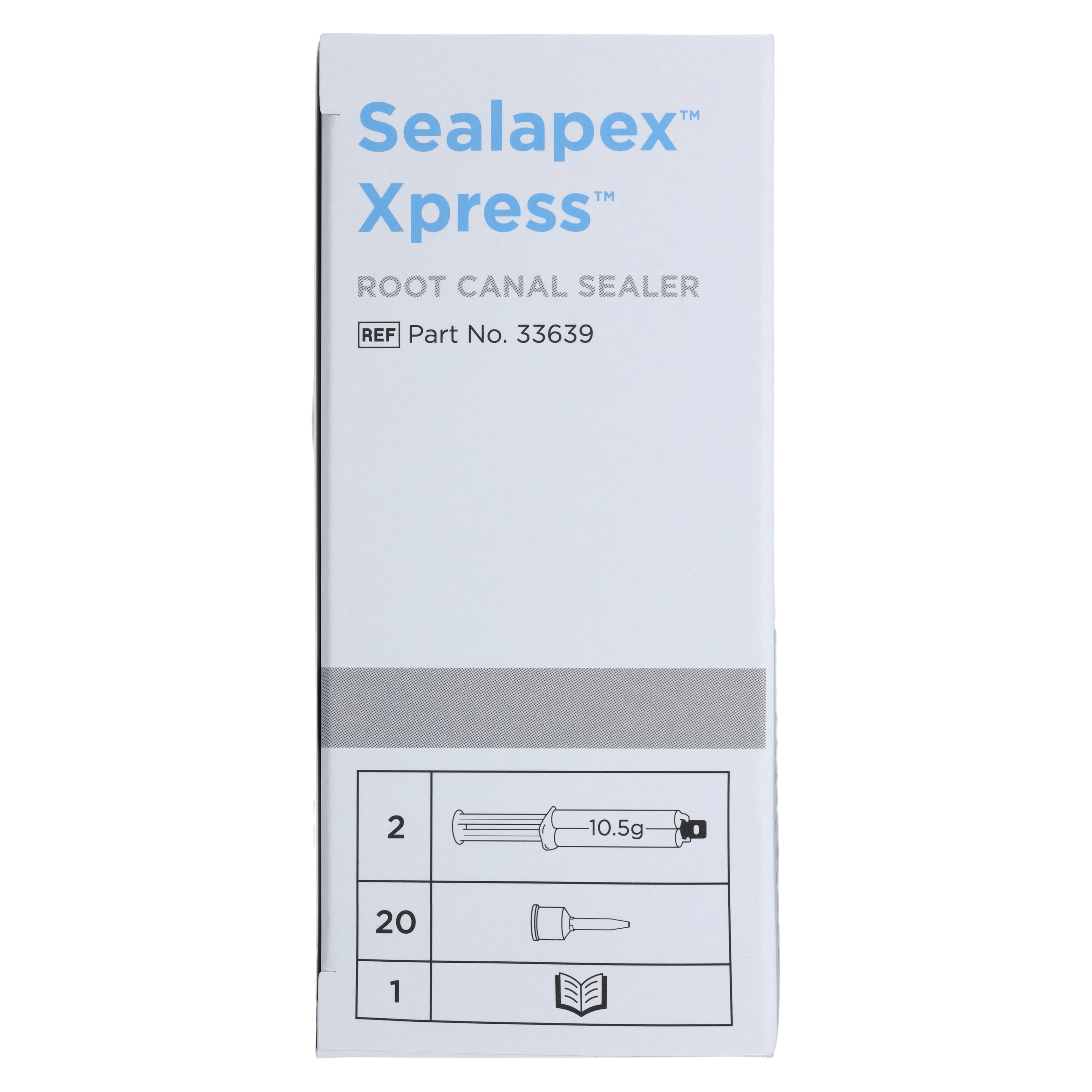 Sealapex Xpress Root Canal Sealer, Non-Eugenol Calcium Hydroxide, Automix Dual Syringe, 10.5 g, 2/Pk, 33639 thumbnail 7