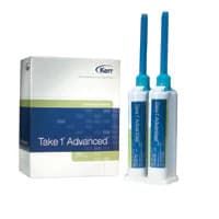 Kerr Take 1 Advanced VPS Impression Material, Tray Heavy Body, Super Fast Set, Dark Blue, 50 mL Cartridges, Value Pack of 24, #33968 - TAKE 1 ADVANCED TRAY SUPER FAST HEAVY BODY 50ML PK/24 - Image 1