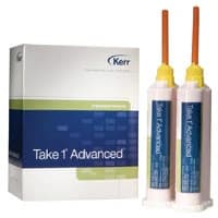 Take 1 Advanced VPS Impression Material Cartridge Refill, Light Body Wash, Regular Set, Orange, 50 ml, 2/Pk, 33951 - Take 1 Advanced, Cartridge Refill, Light Body Wash, Regular Set, 50 ml, 2/Pk, 33951 - Image 1
