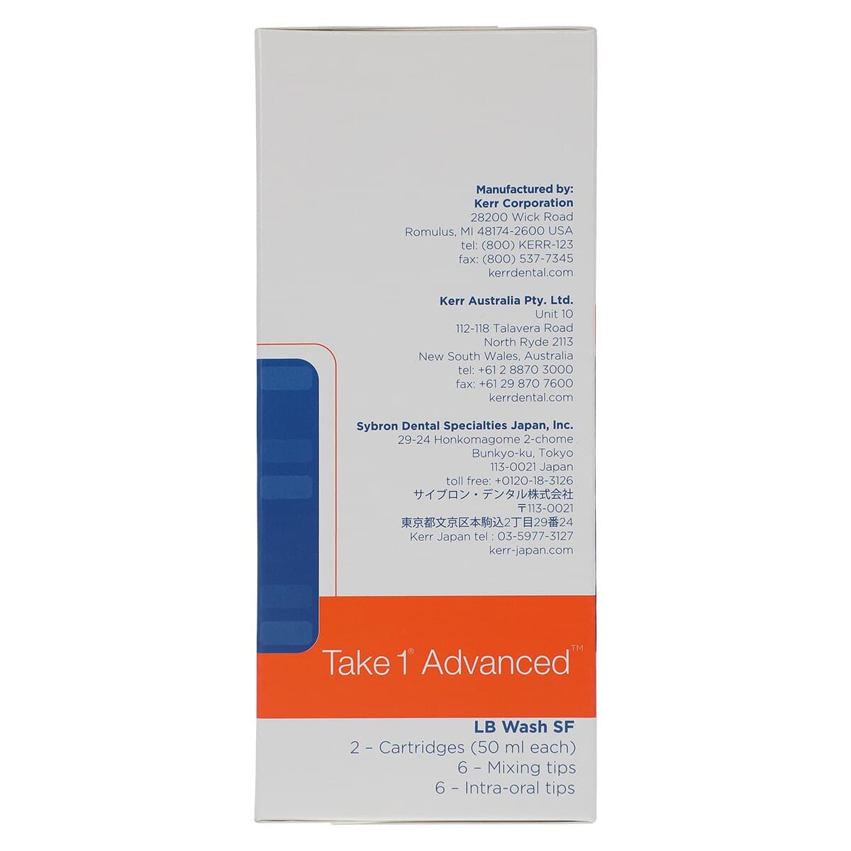 Take 1 Advanced VPS Impression Material Cartridge Refill, Light Body Wash, Super Fast Set, Orange, 50 ml, 2/Pk, 33955 thumbnail 5