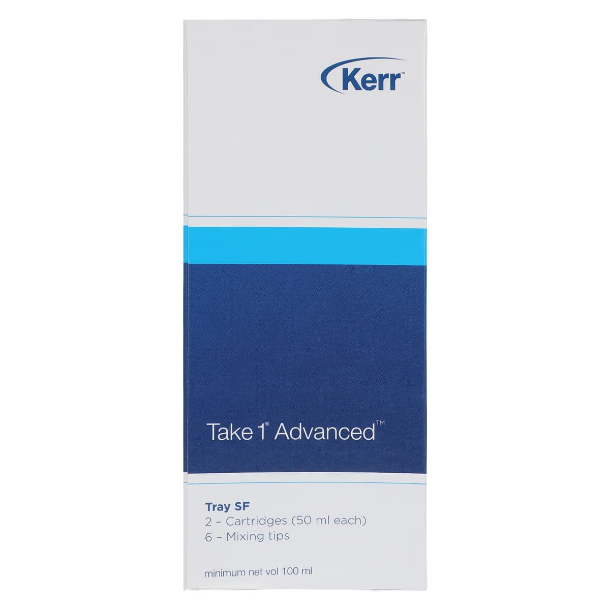 Take 1 Advanced VPS Impression Material, Cartridge Refill, Tray Body Wash (Heavy Body), Super Fast Set, Dark Blue, 50 ml Cartridges, 2/Pk, 33967 thumbnail 4