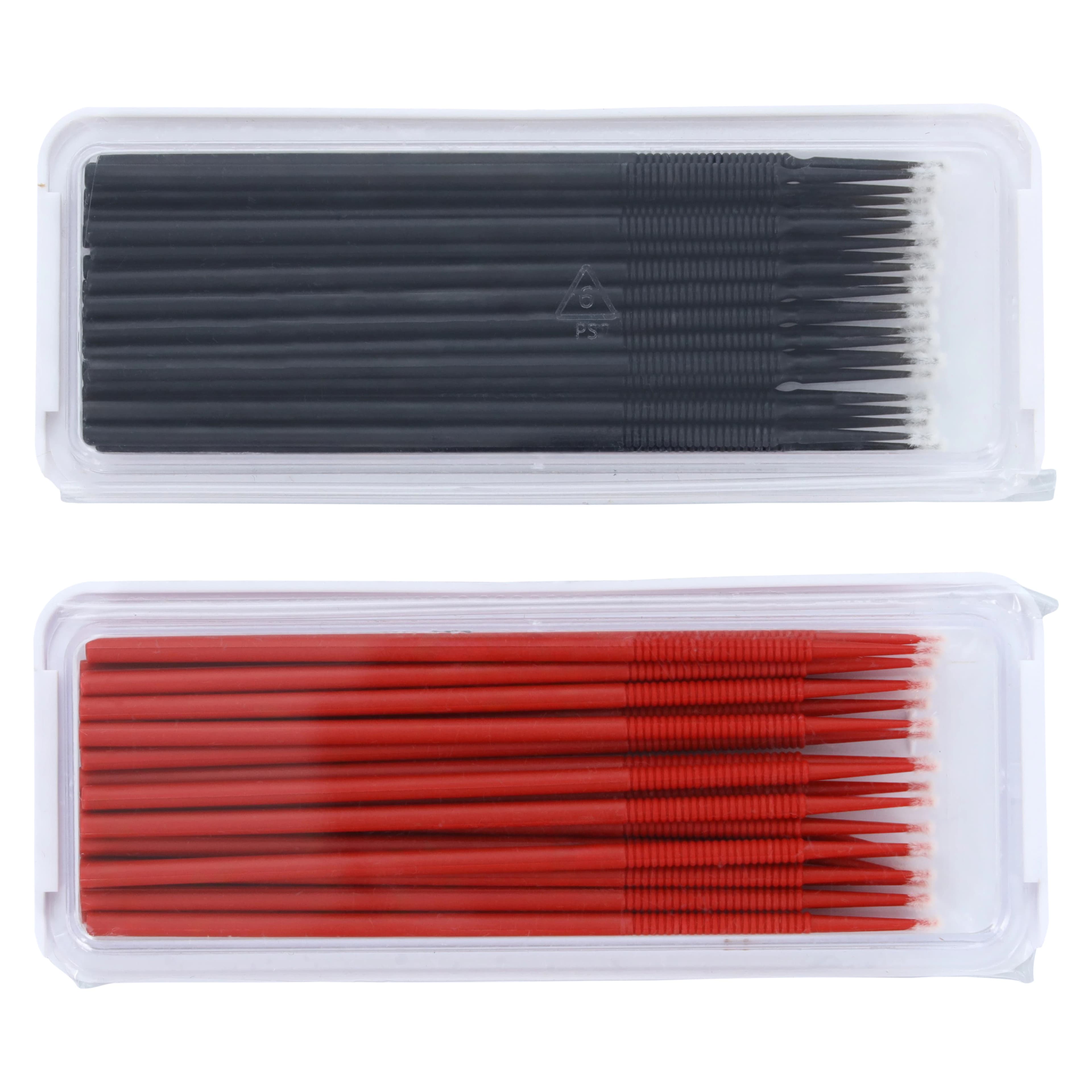 Kerr Composite Micro Applicators, Disposable, Red & Black, 200/Pkg (100 Each), #27511 thumbnail 4