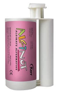 AlgiNot Alginate Alternative VPS Impression Material, Regular Set, Volume Refill, 6 x 380 mL Cartridges, 3 Bayonet Rings, 34680 - AlgiNot Volume Refill Pack of 6 - Image 1
