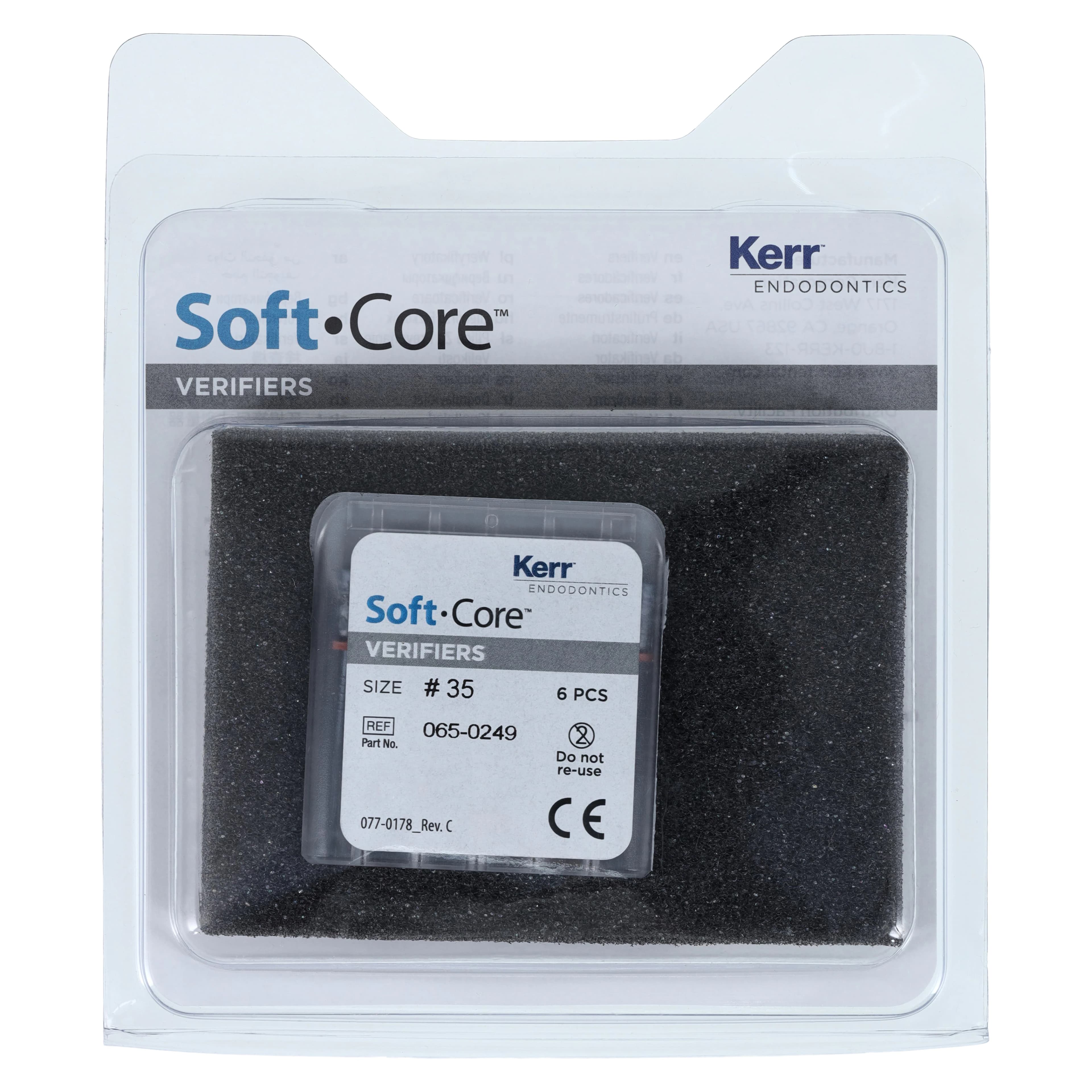 Kerr Soft-Core Size Verifier, #35, Refill, 6/Pkg, 972-3235 thumbnail 6