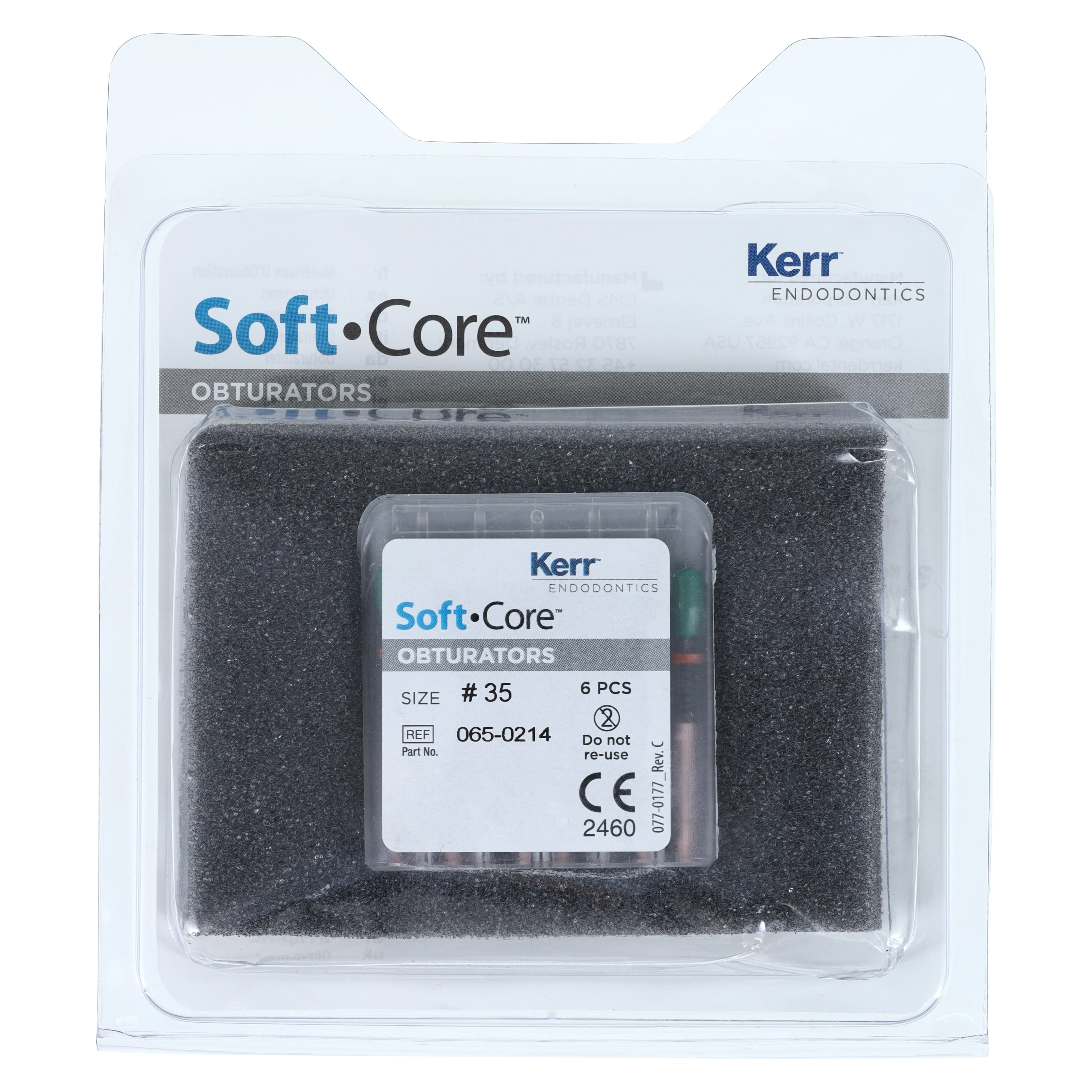 Kerr Soft-Core Classic Obturators, #35, Green, 6/Pk, 972-3035 thumbnail 4