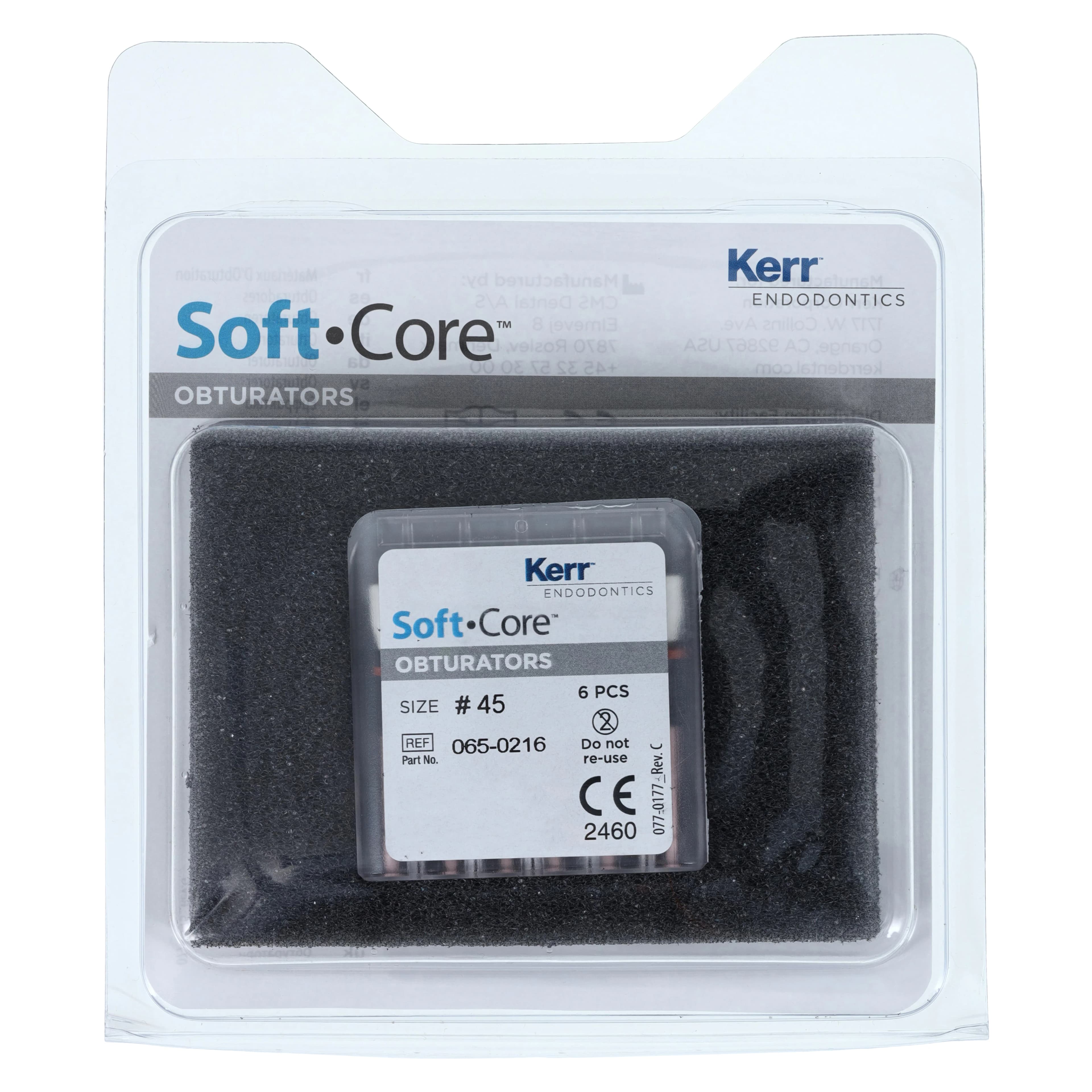 Kerr Soft-Core Classic Obturator #45, 6/Pk, 972-3045 thumbnail 4
