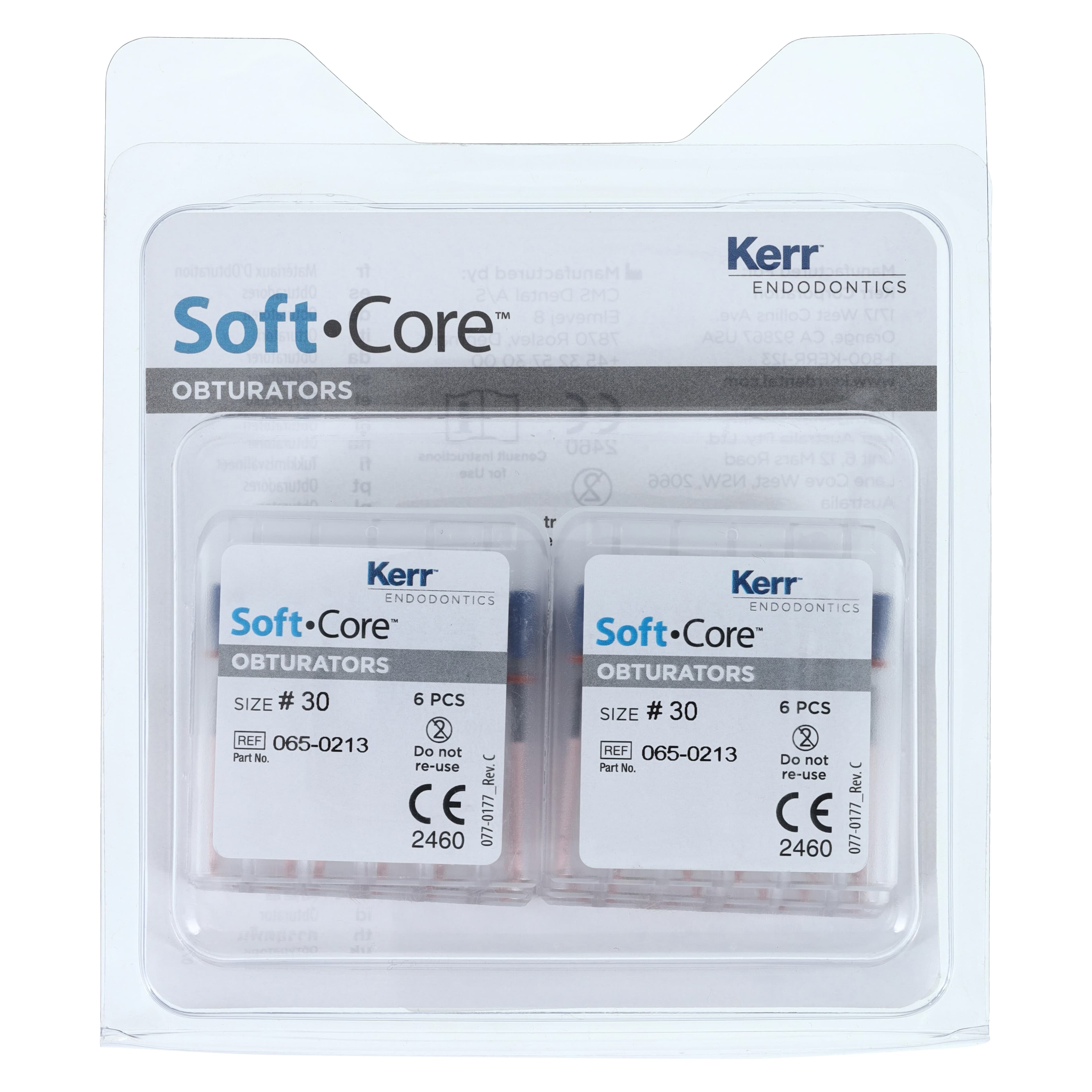 Soft-Core Classic Endo Obturators, Size #30, Economy Pack of 36, 972-3130 thumbnail 6
