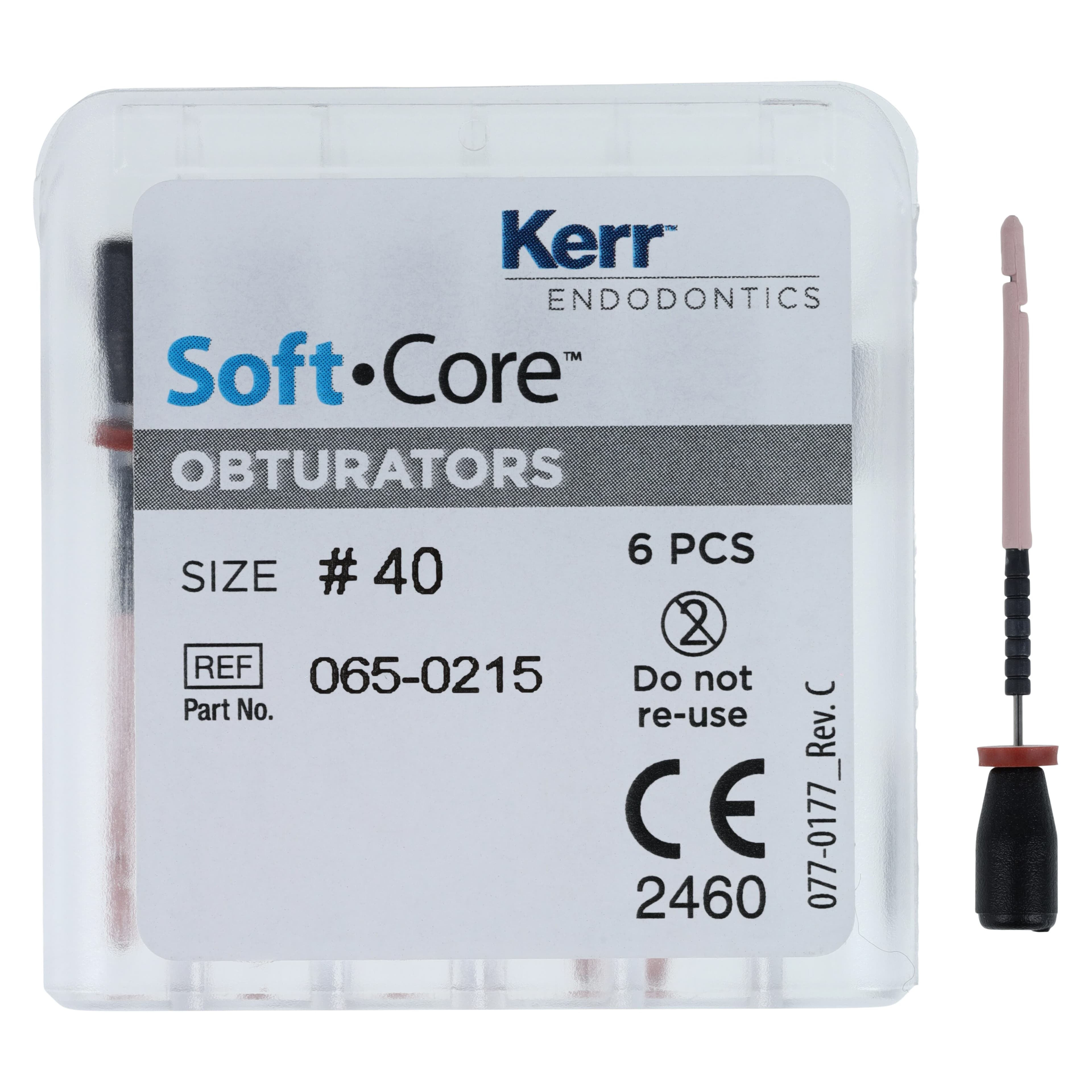 Kerr Soft-Core Classic Obturators, #40, Black, 36/Pkg, 972-3140 thumbnail 5