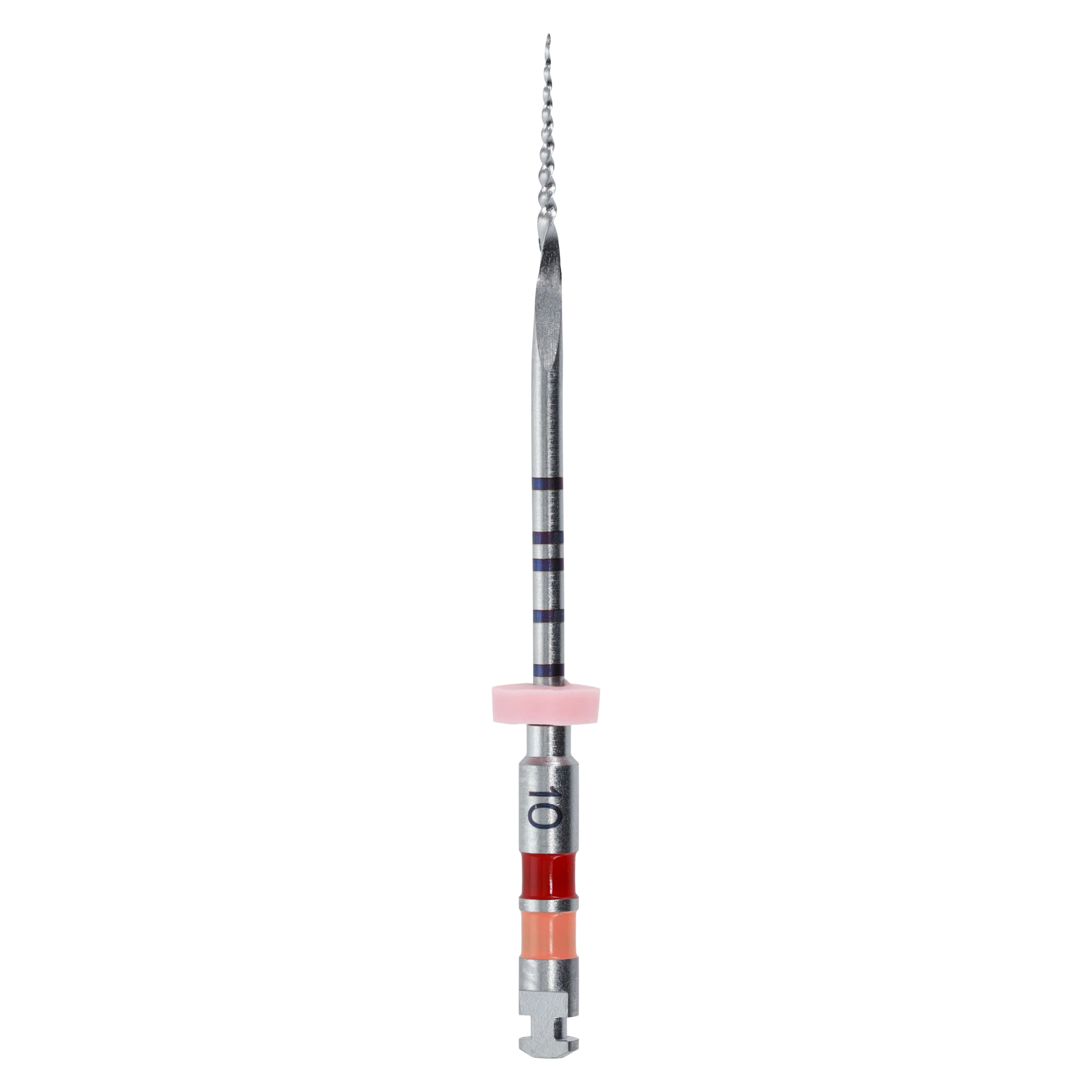 Kerr TF Twisted Files Rotary Endodontic File, Size 25, .10 Taper, 27 mm, NiTi, Red, 3/Pkg, 822-0257 - Tf 3-Pack .25/.10/27Mm Length, 822-0257 - Image 1