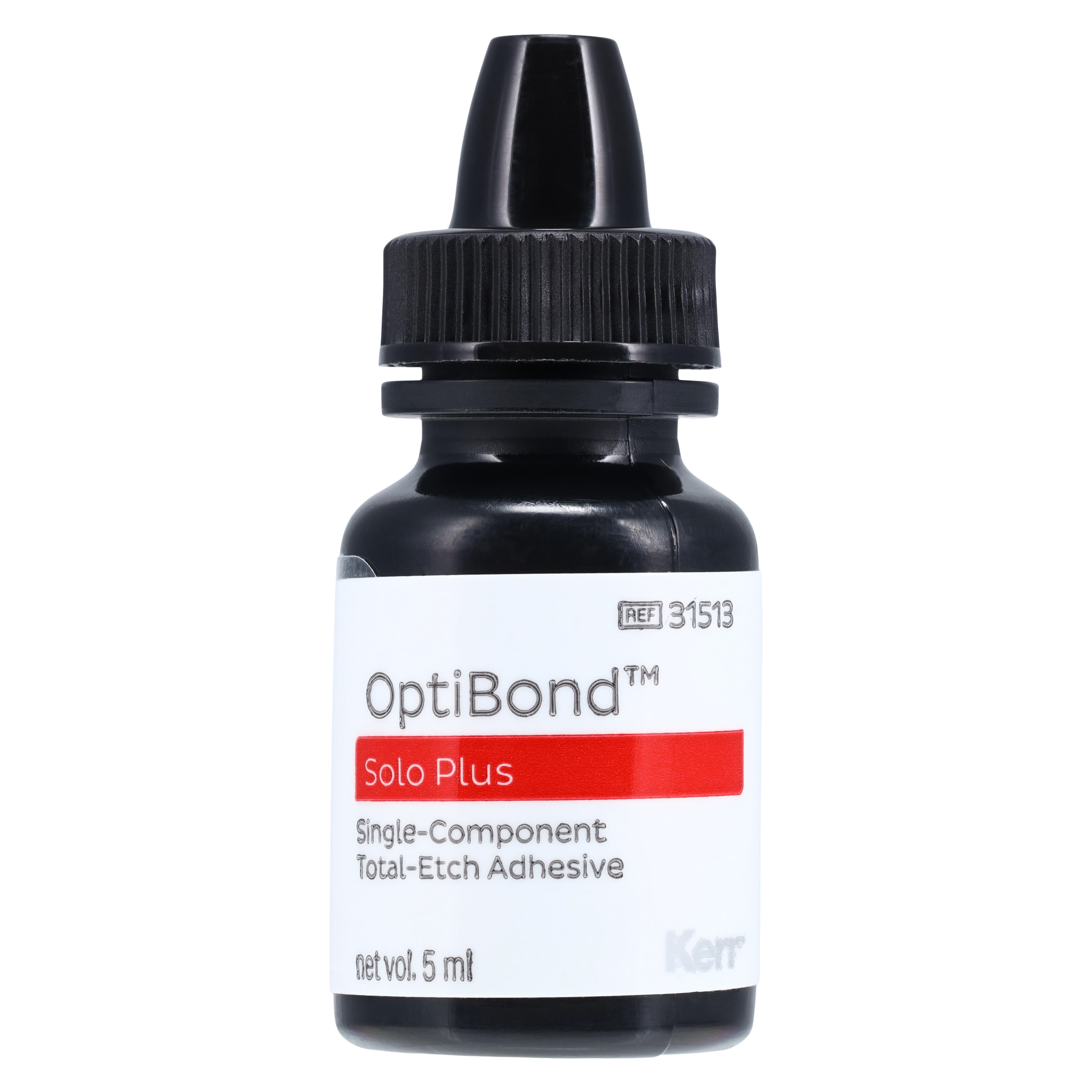 Kerr OptiBond Solo Plus Total-Etch Adhesive Bottle Kit, 2 x 5 mL Bottles, 3 g Gel Etchant Syringe, 20 Tips, 25 Mixing Wells, 100 Applicator Tips, #31514 thumbnail 2