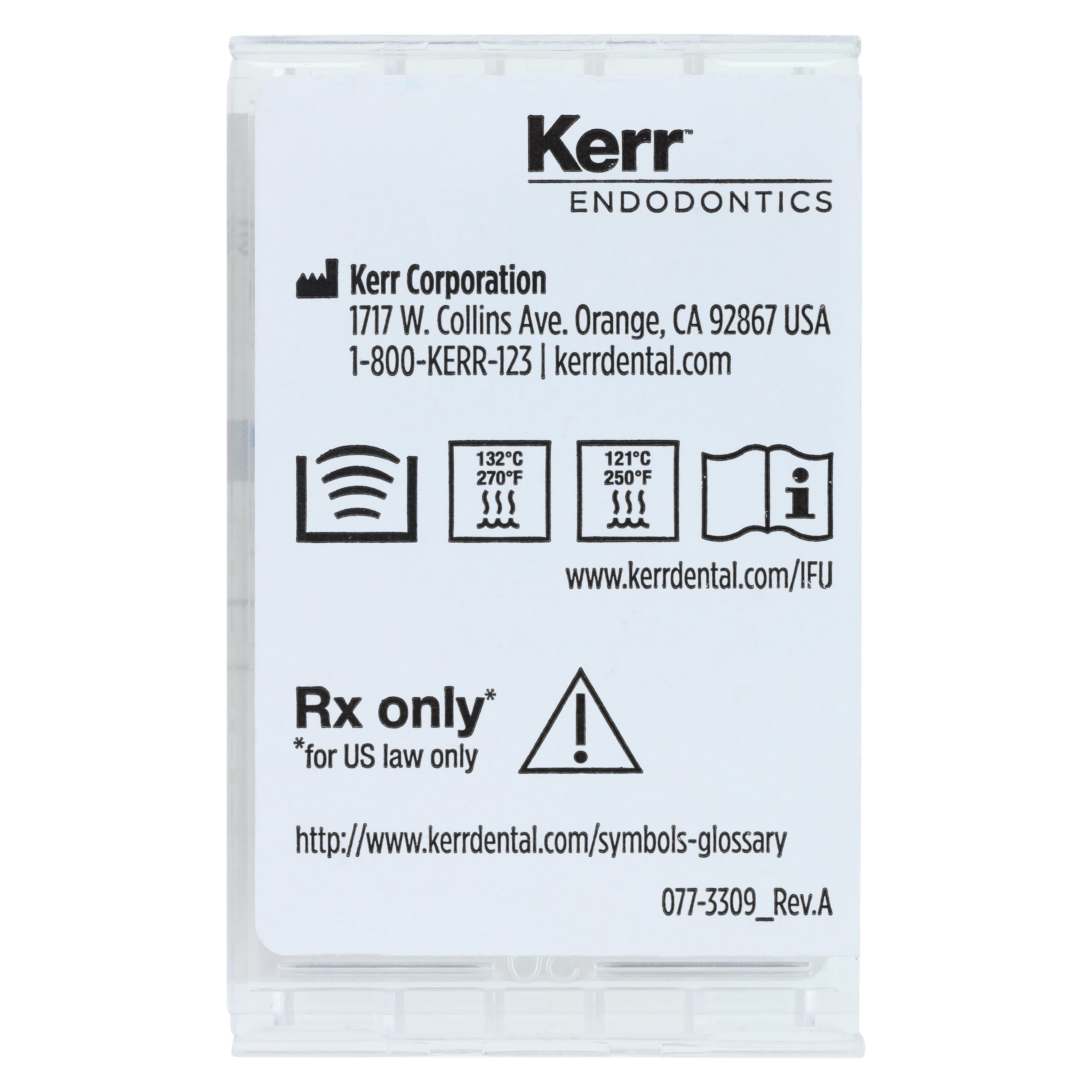 Kerr K-Files, Stainless Steel, 25 mm, #15, White, 6/Pk, 06063 thumbnail 7