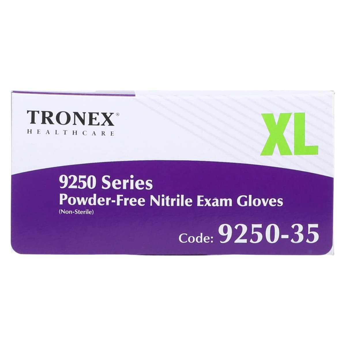 Tronex International Nitrile Exam Gloves, Powder-Free, Textured, Non-Sterile, X-Large, Blue, 100/Box thumbnail 7