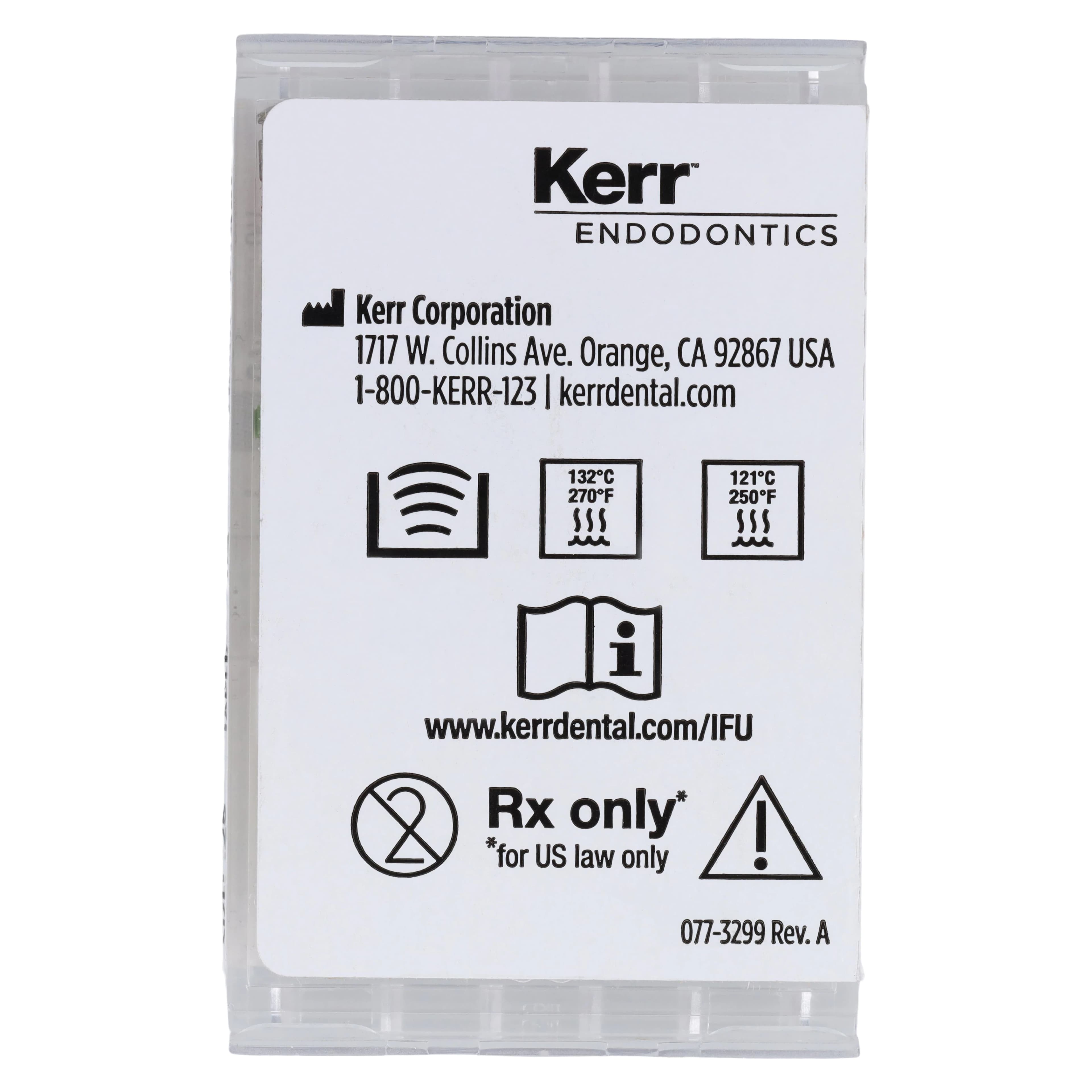 K3XF NiTi Rotary File, #25, .04 Taper, 21 mm, Red, 6/Pk, 823-4251 thumbnail 7