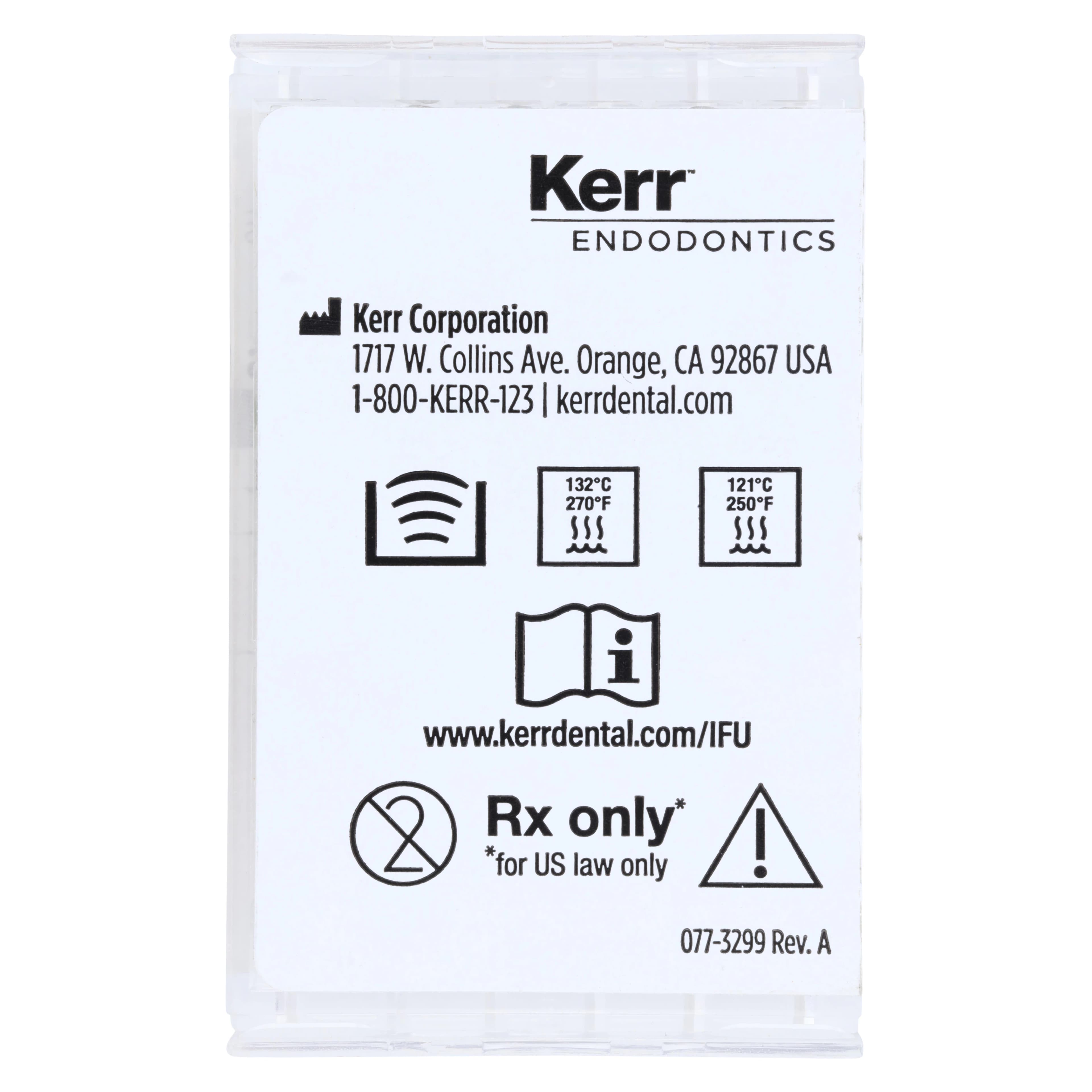 Kerr K3XF Nickel Titanium Rotary File, #35/.04 Taper, 30mm, Green, 6/Pk, 823-4350 thumbnail 2