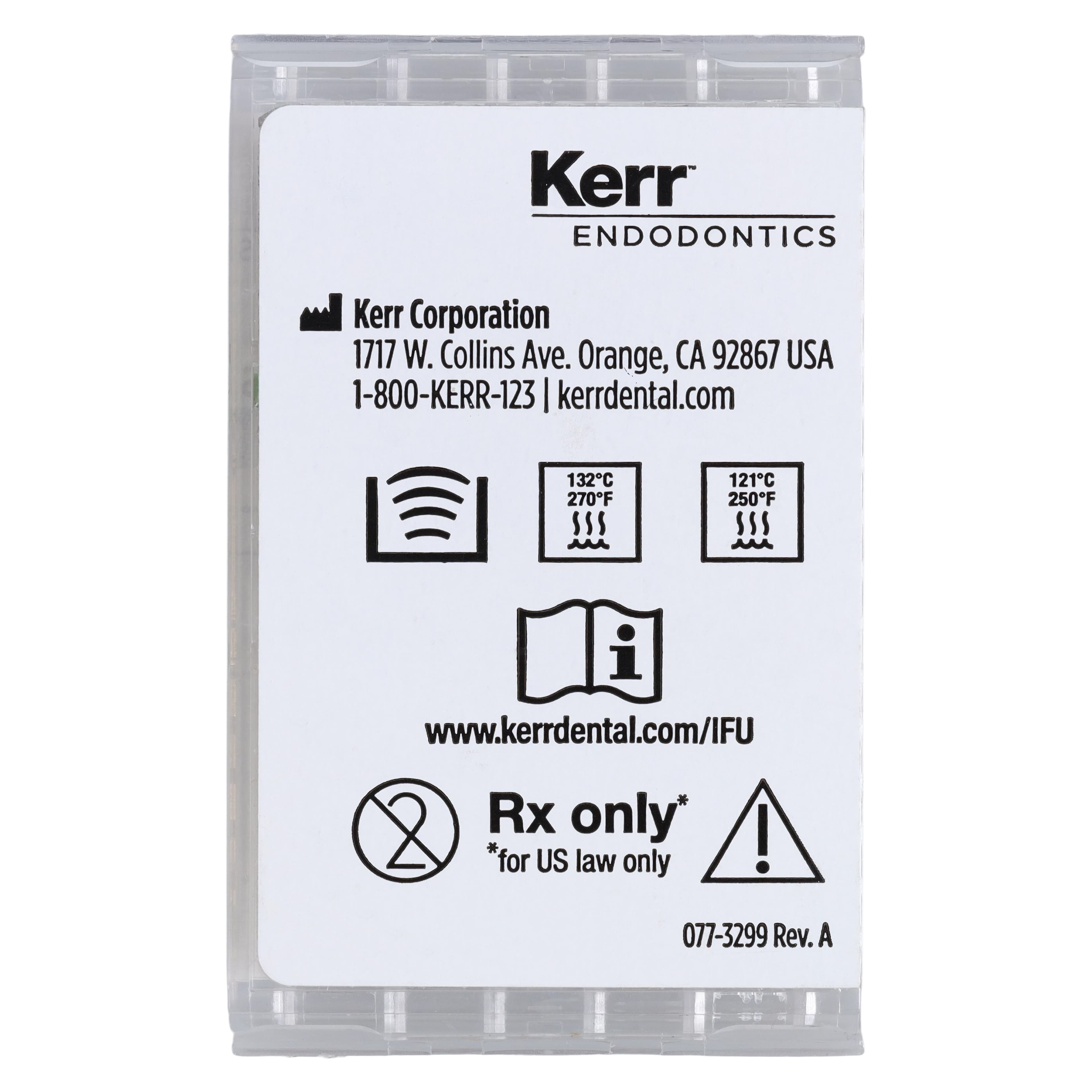 K3XF NiTi Rotary File, #40, .04 Taper, 25 mm, Black, 6/Pk, 823-4405 thumbnail 7