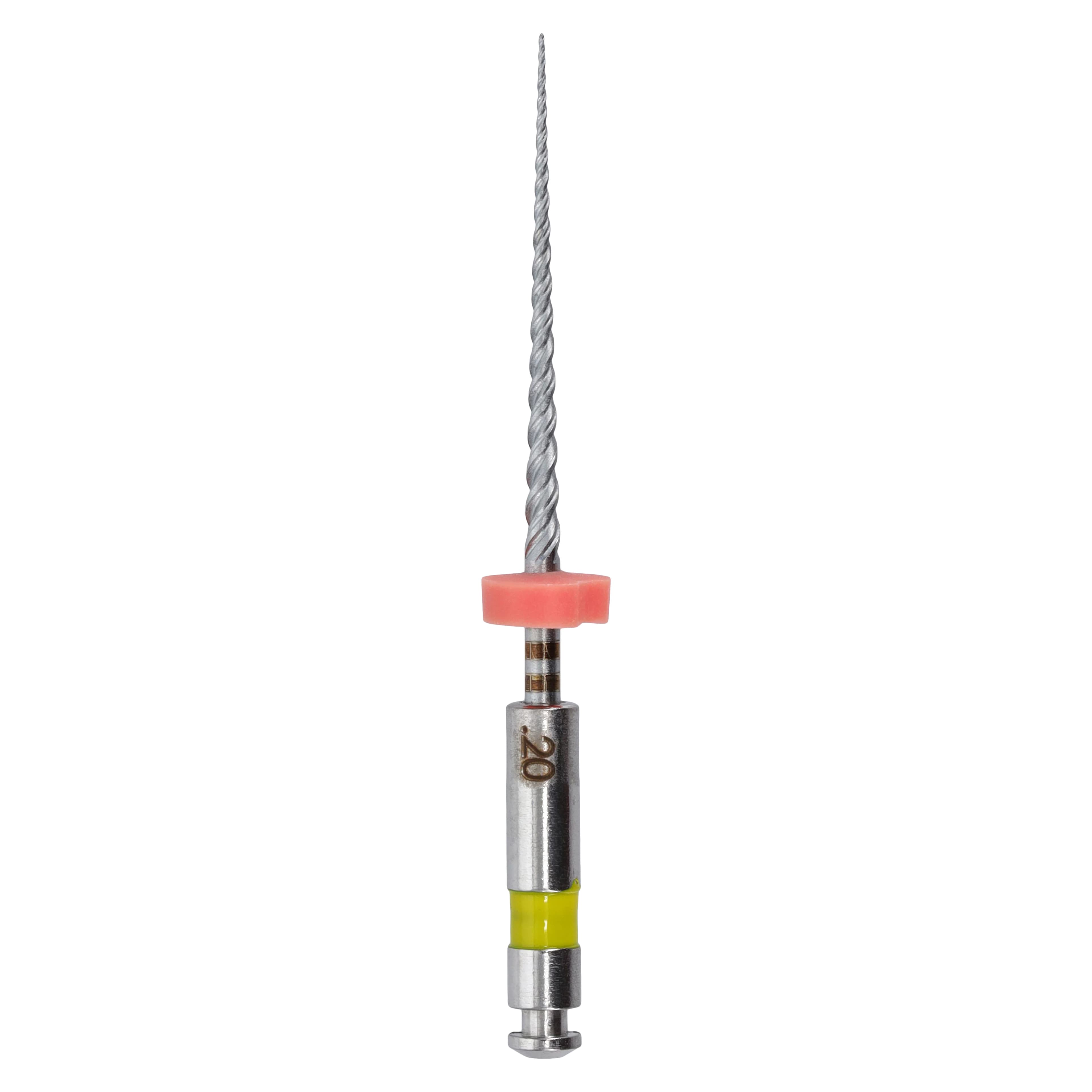 Kerr K3XF Nickel Titanium Rotary File, #20/.06 Taper, 21mm, Yellow, 6/Pk, 823-6201 thumbnail 2