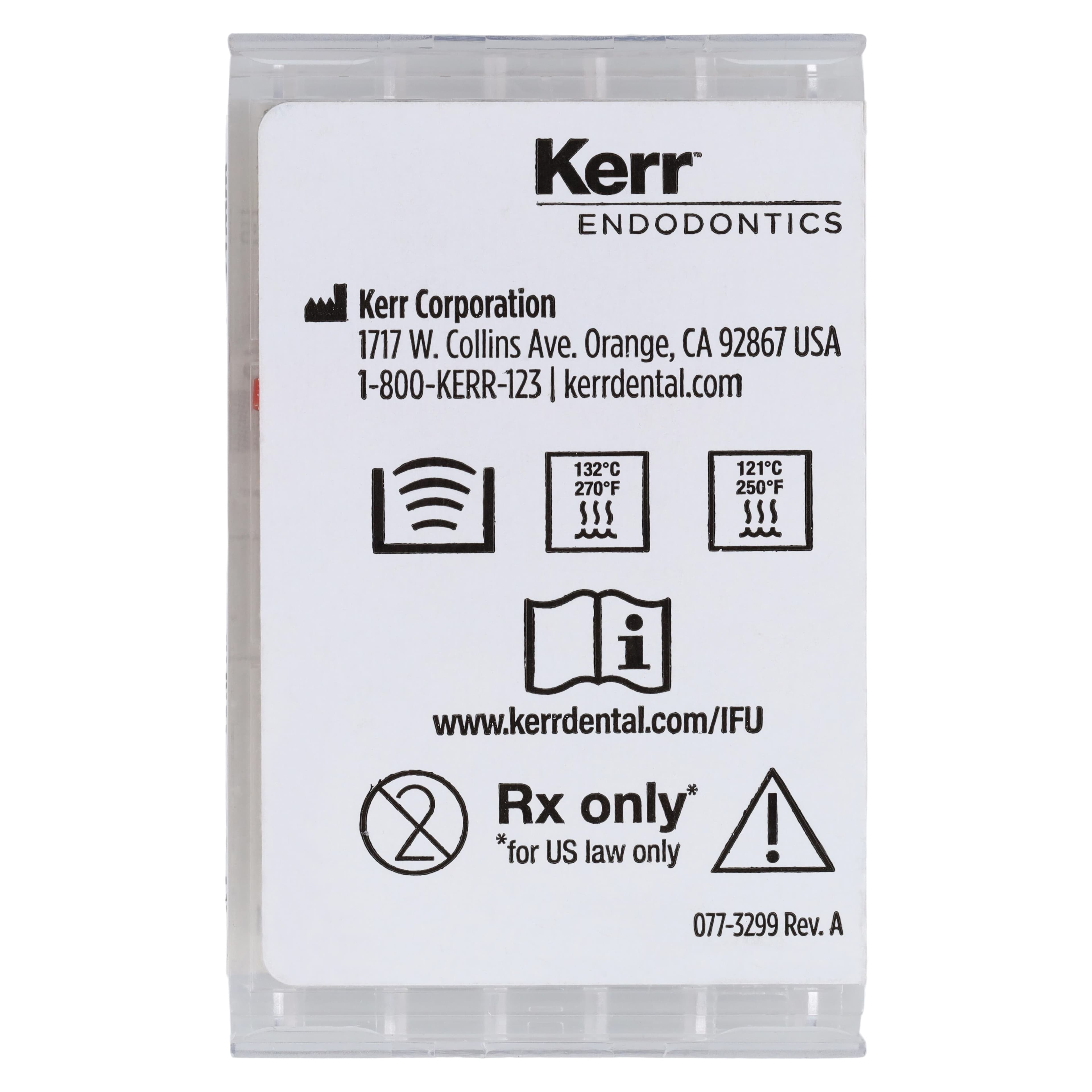 Kerr K3XF Nickel Titanium Rotary File, #20/.06 Taper, 21mm, Yellow, 6/Pk, 823-6201 thumbnail 7