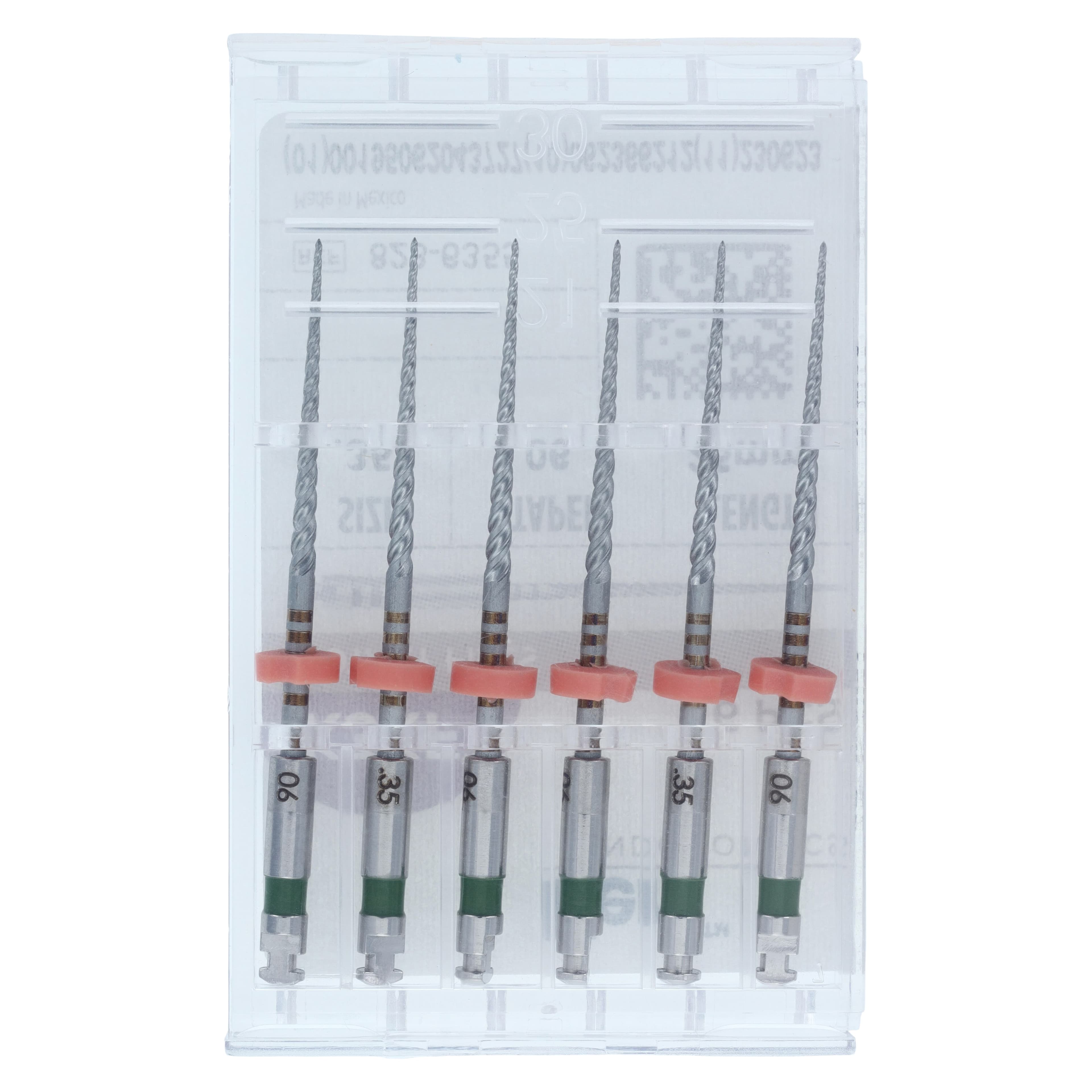 K3XF NiTi Rotary File, 25 mm, .06 Taper, Size #35, Green, 6/Pk, 823-6355 thumbnail 8
