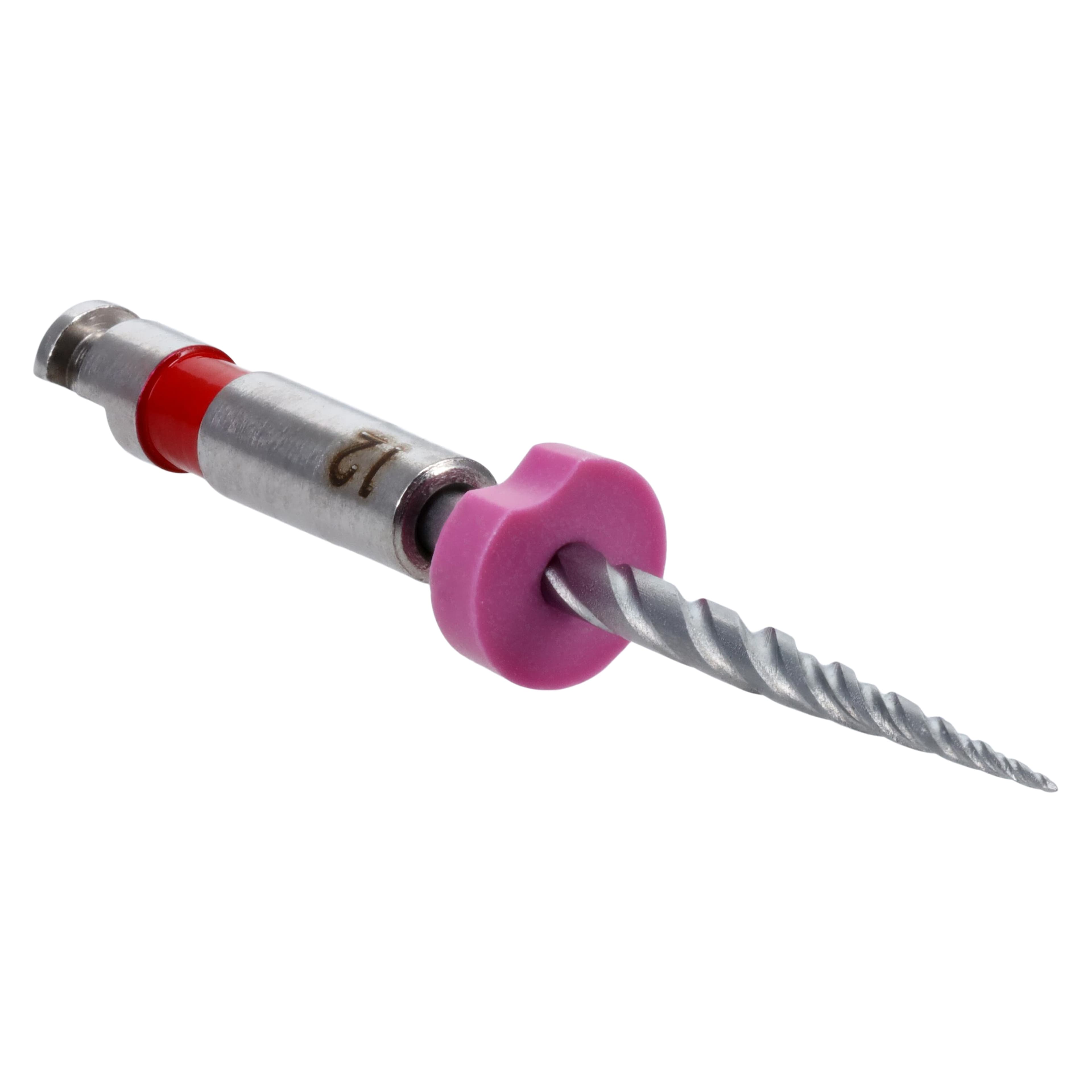 Kerr K3XF Nickel Titanium Rotary File, Size #25, Taper .12, 17mm, Red, Pack of 6, 823-2257 thumbnail 4