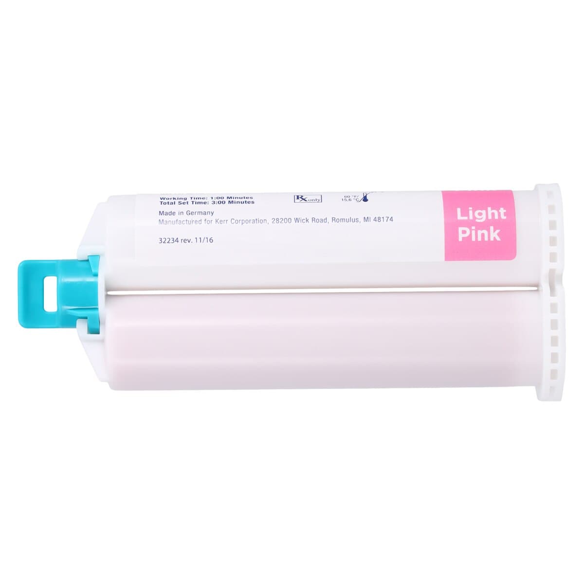 Kerr SoftLine Chairside Silicone Soft Relining Material Refill Kit, Light Pink, 50 ml Cartridge, 32234 thumbnail 5