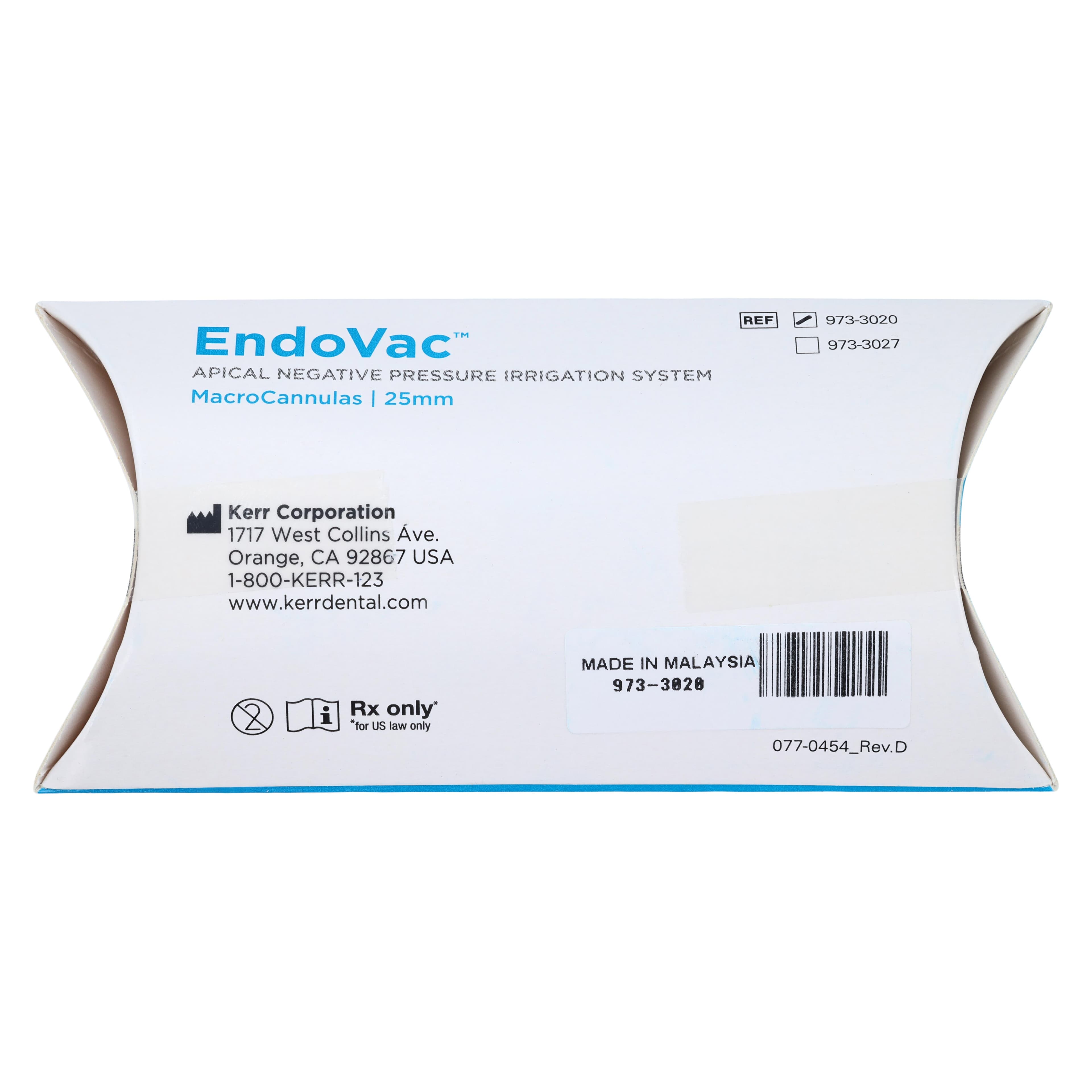 EndoVac 2 MacroCannulas, 25 mm, Light Blue, 5/Pkg, 973-3020 thumbnail 4