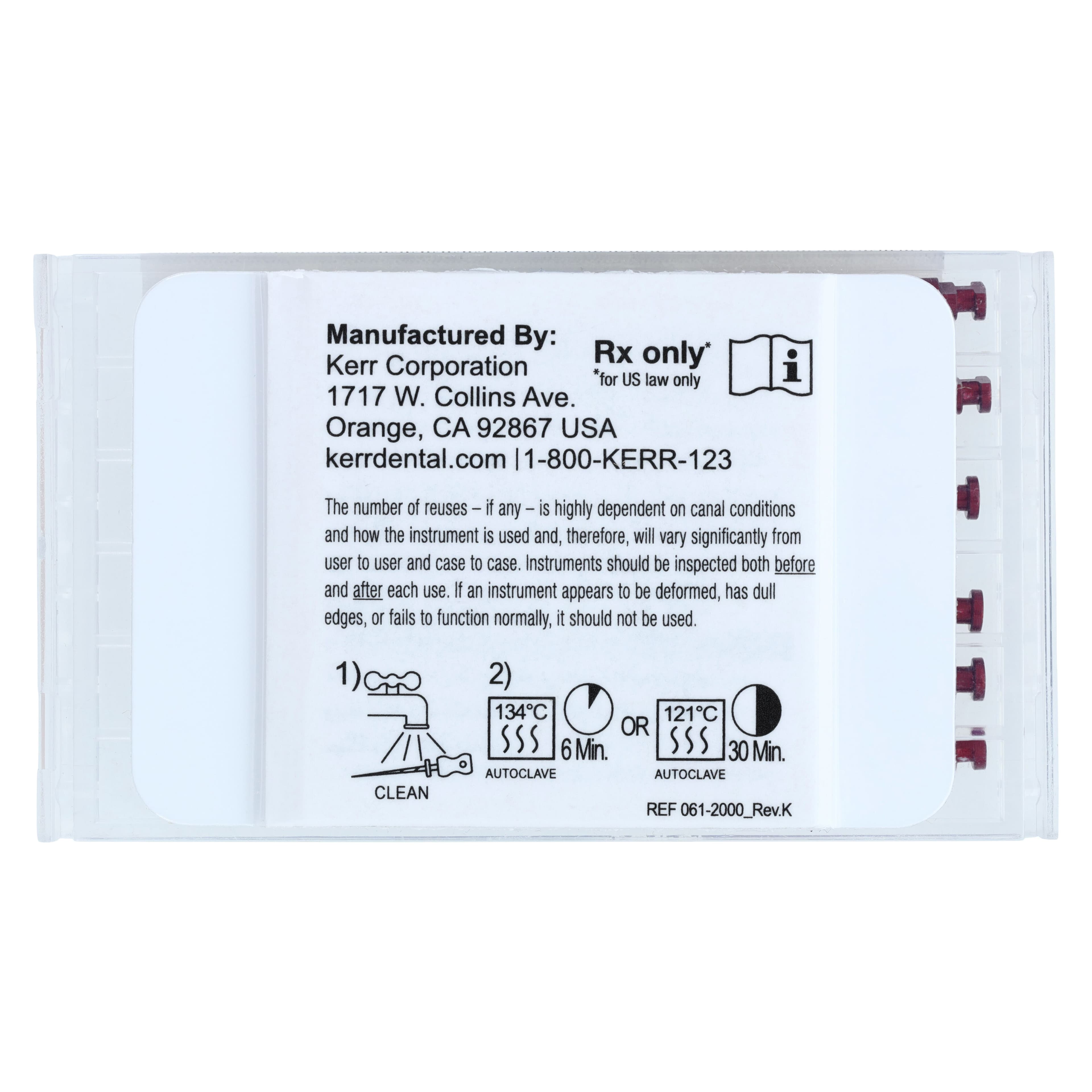 Kerr LightSpeed LSX Rotary File, Size 55, 25mm, 6/Pkg, LX25055, 835-5525 thumbnail 2