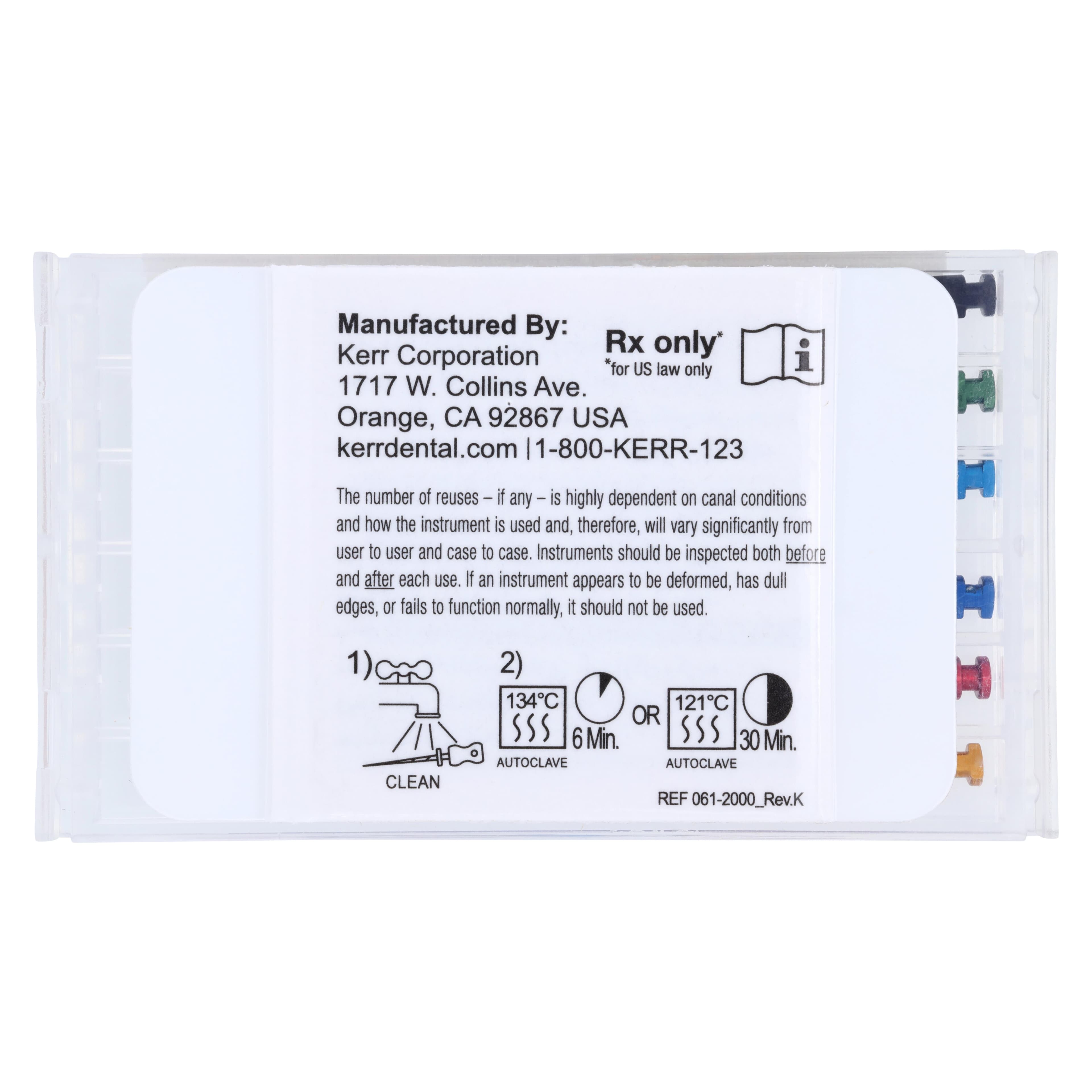 LightSpeed LSX Endodontic Files, Assorted Sizes 50-80, 21mm, Pack of 6, LXA21B thumbnail 2