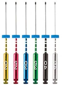 Kerr LightSpeed LSX Endodontic Rotary Files, 50mm, Assorted Sizes 140-160, 6/Pkg, LXA50D, 835-1416 - #140-160 LightSpeed LSX 50mm Assorted Pack of 6 - Image 1