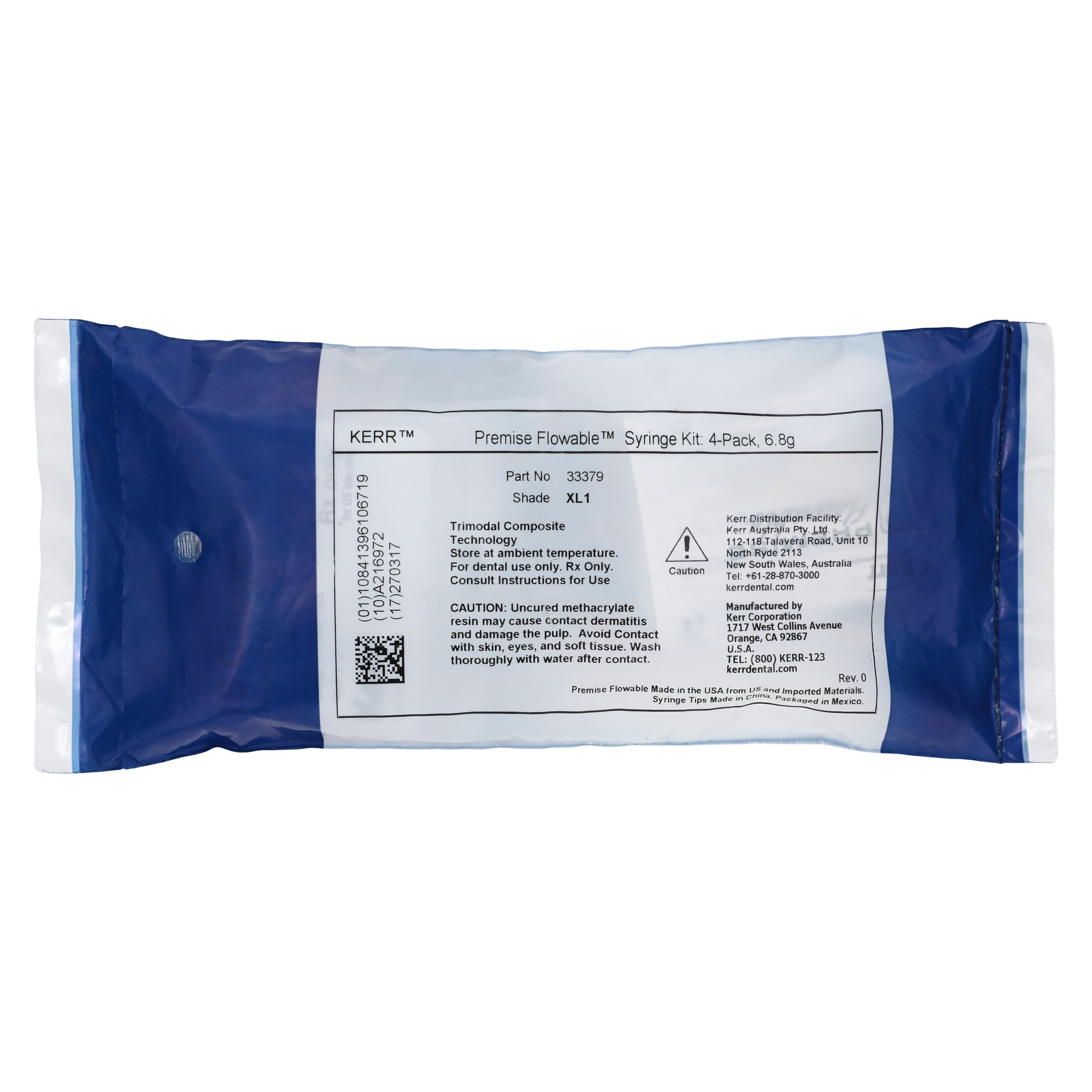 Premise Flowable Nanofilled Composite, Light-Cure, Shade XL1, 1.7 g Syringe Refill, 4/Pk, 33379 thumbnail 6
