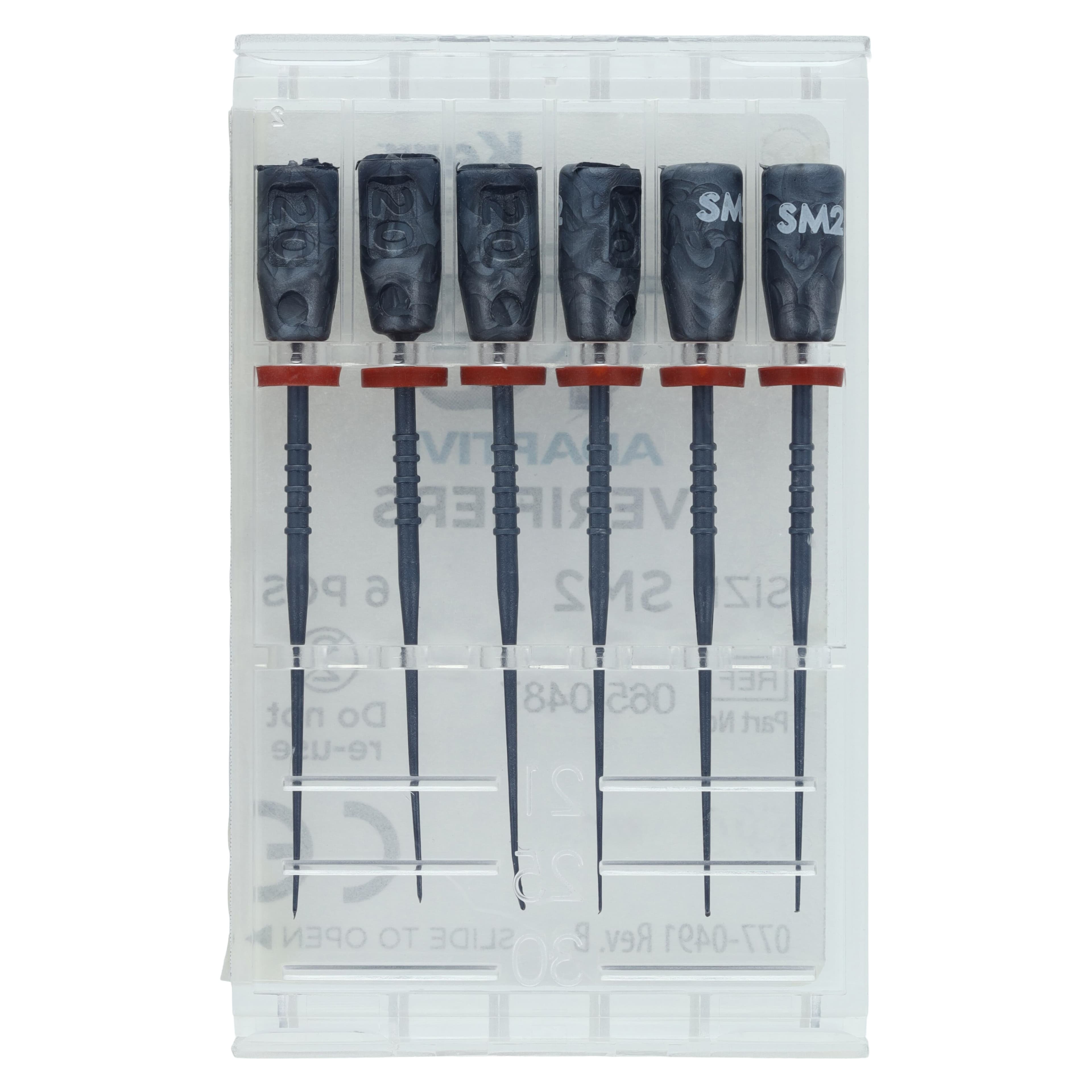 Kerr TF Adaptive Verifier SM2, Small, Yellow, 6/Pack, 815-1552 thumbnail 2