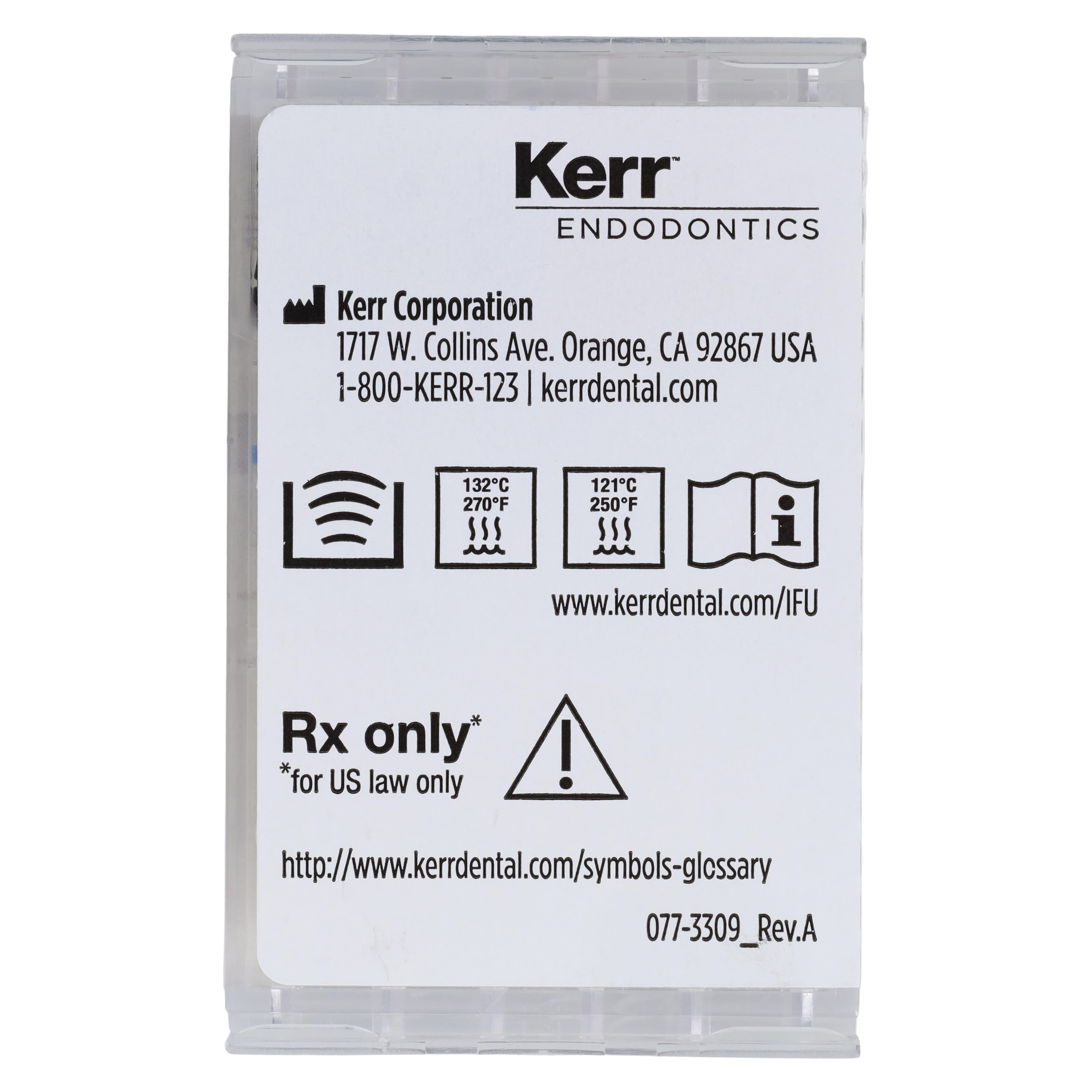 Kerr Triple-Flex Stainless Steel Endodontic Hand Files, 25mm, Assorted #15-40, 6/Pk, 821-3025 thumbnail 2