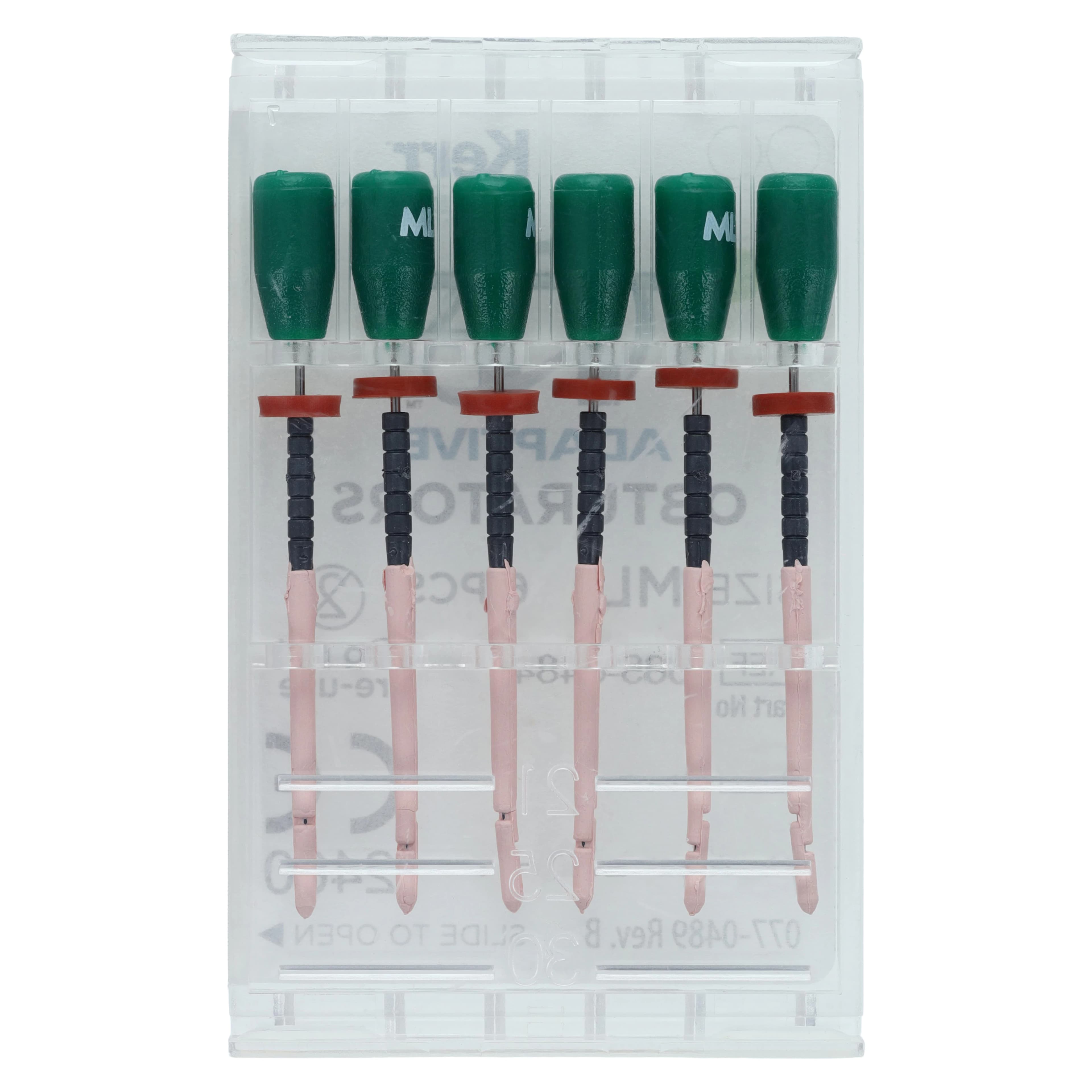 Kerr TF Adaptive Obturators, ML1, Medium/Large, Green, 6/Pk, 815-1554 thumbnail 6