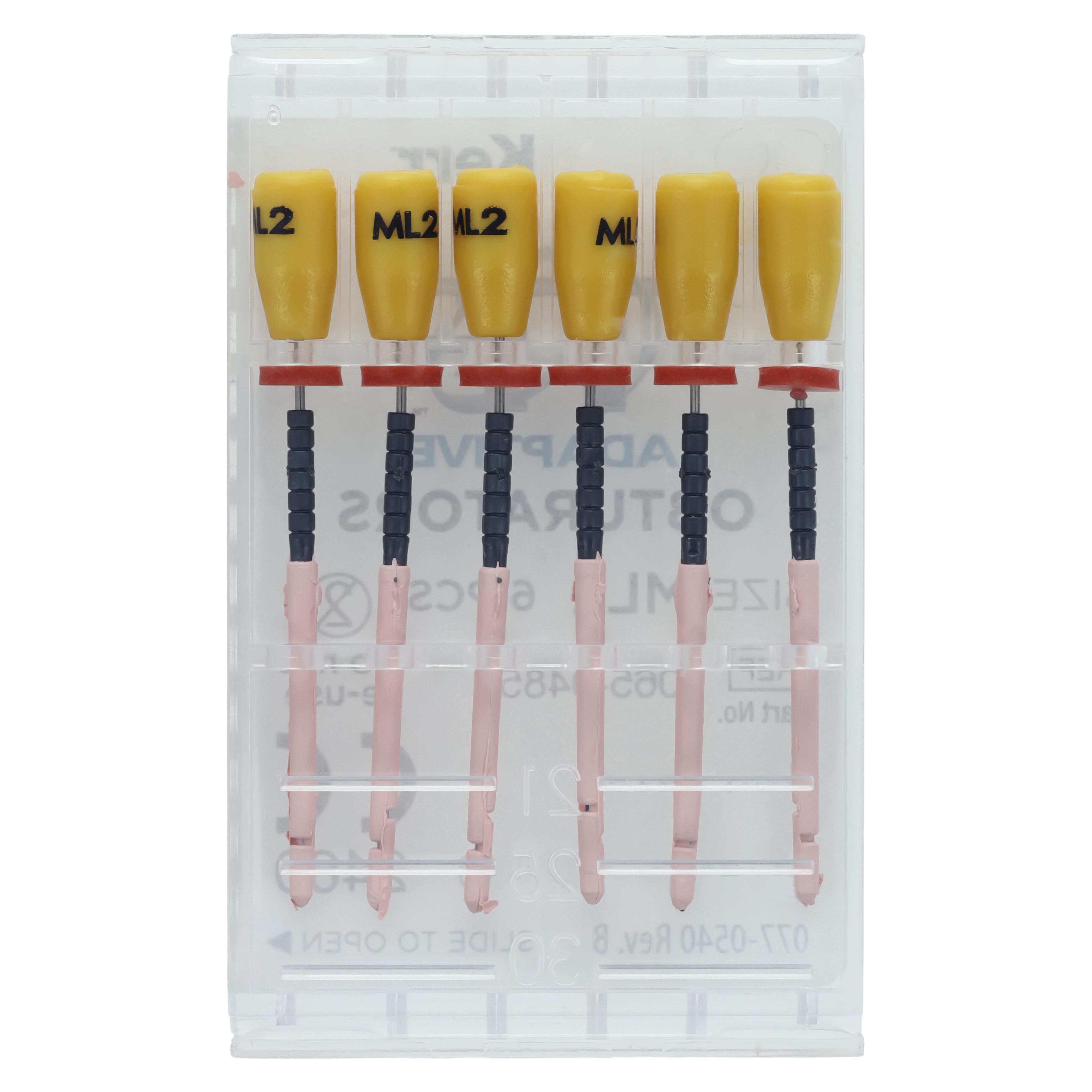 Kerr TF Adaptive Gutta Percha Obturators, ML2, Medium/Large, Yellow, 6/Pk, 815-1555 thumbnail 7