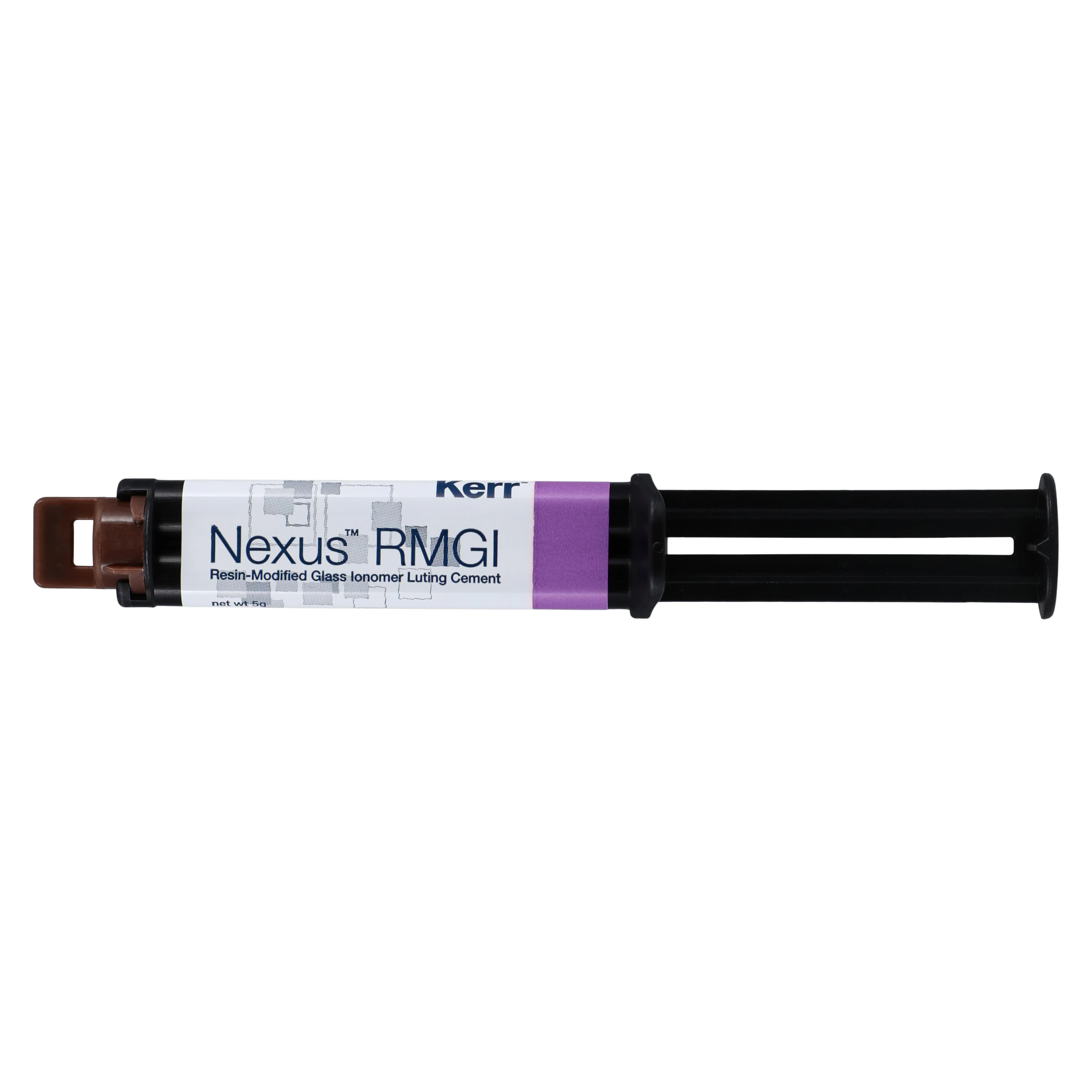 Kerr Nexus RMGI Glass Ionomer Luting Cement, Dual-Mix Syringe Kit, Translucent White, 3 x 5 g Syringes, 24 Tips, 35640 thumbnail 2