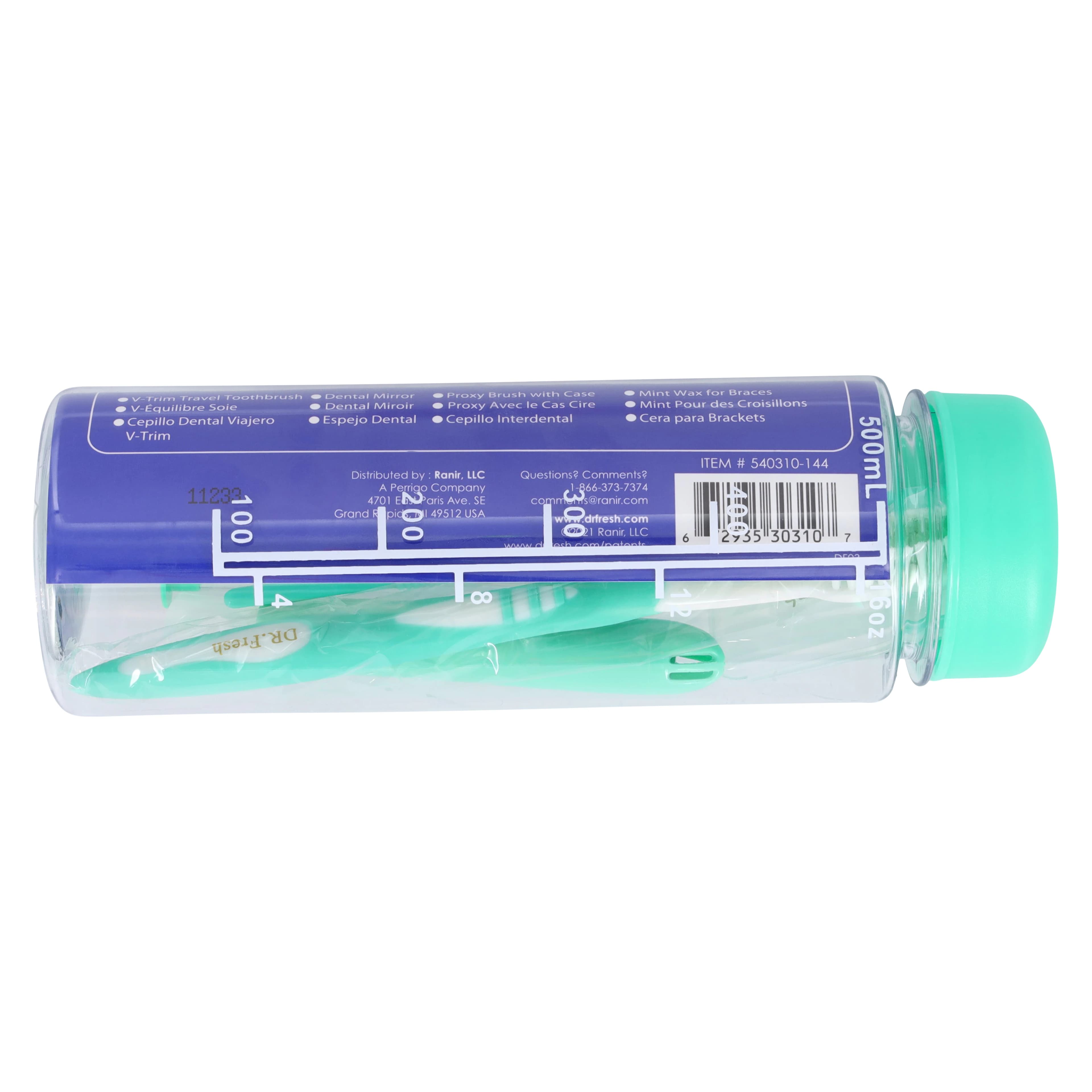 Dr. Fresh Orthodontic Toothbrush Patient Kit, Full Head, 35 Tuft, Each thumbnail 4
