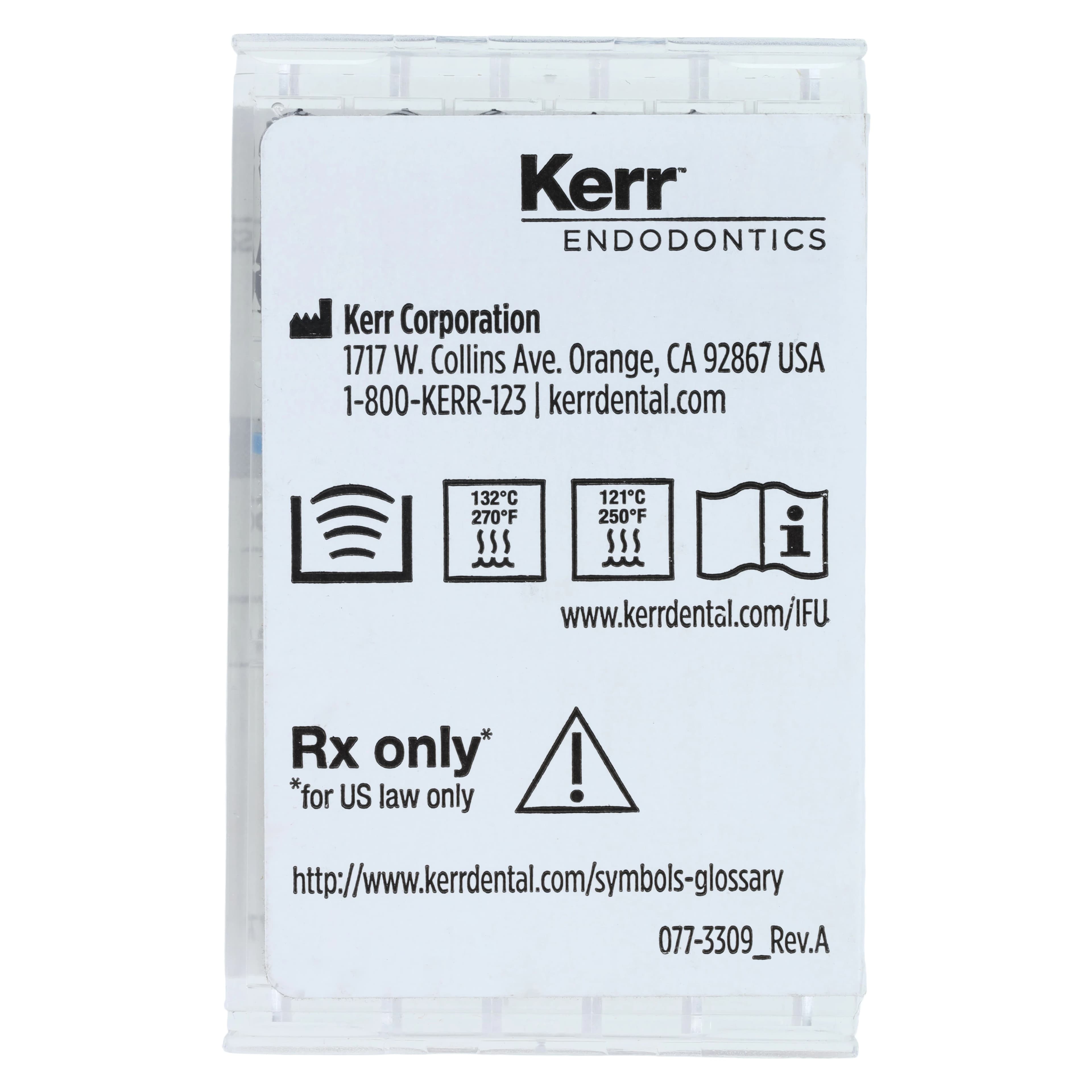 Kerr (SybronEndo) K-Files Stainless Steel, 25mm, Size #08, Gray, 6/Pack, 14128 thumbnail 7