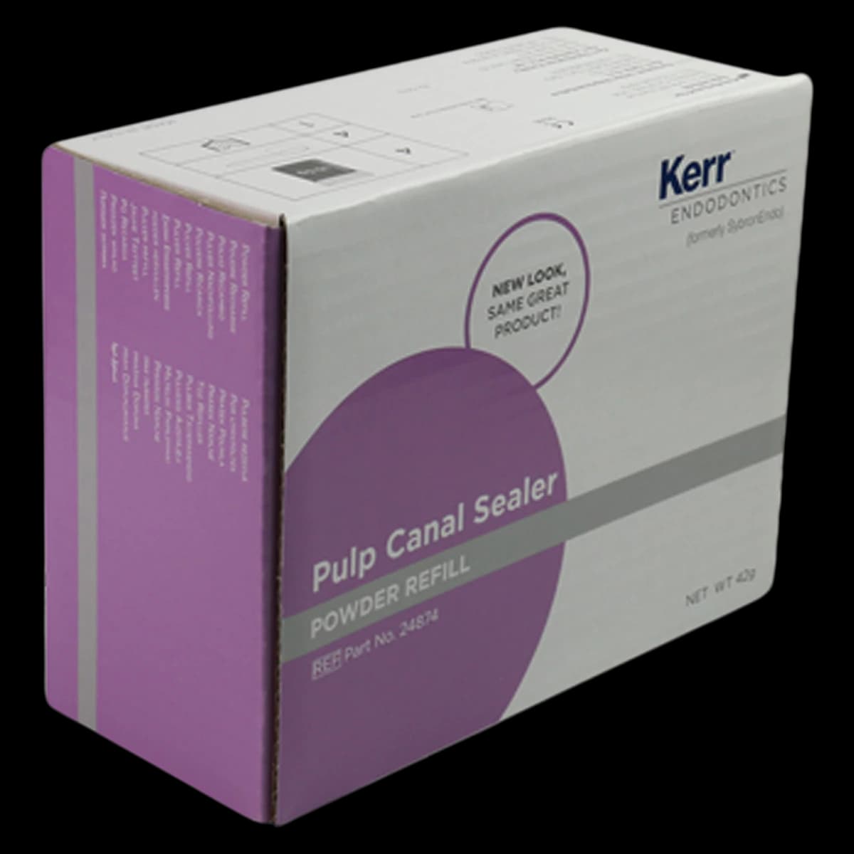Kerr Pulp Canal Sealer Powder Refill, 10.5 g Bottle, 4/Pkg, #24874 - Pulp Canal Sealer Powder Refill 10.5g (4) - Image 1