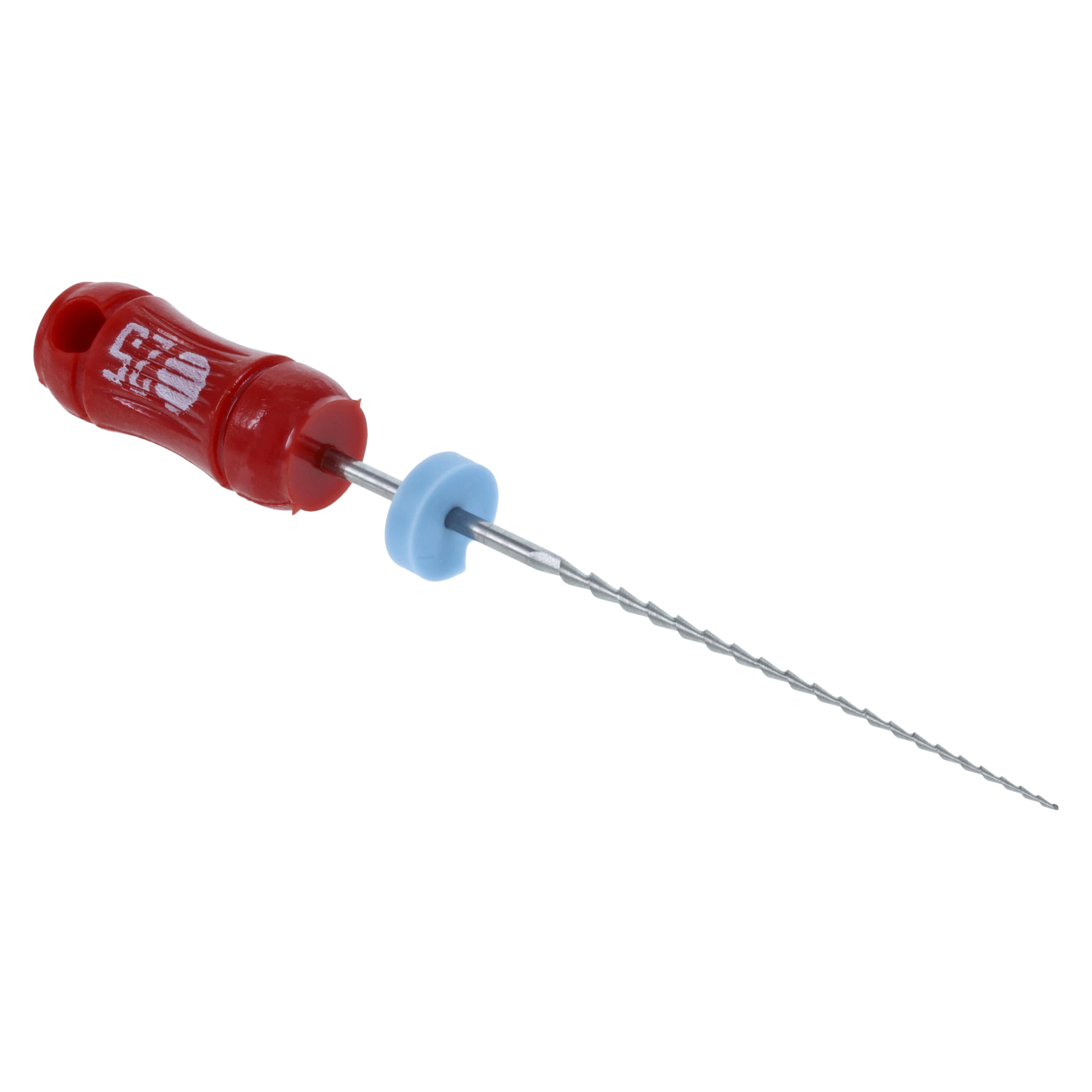 Sybron Endo Hedstrom Files, Stainless Steel, 25 mm, Size #25, Red, 6/Pk, 11346 thumbnail 3