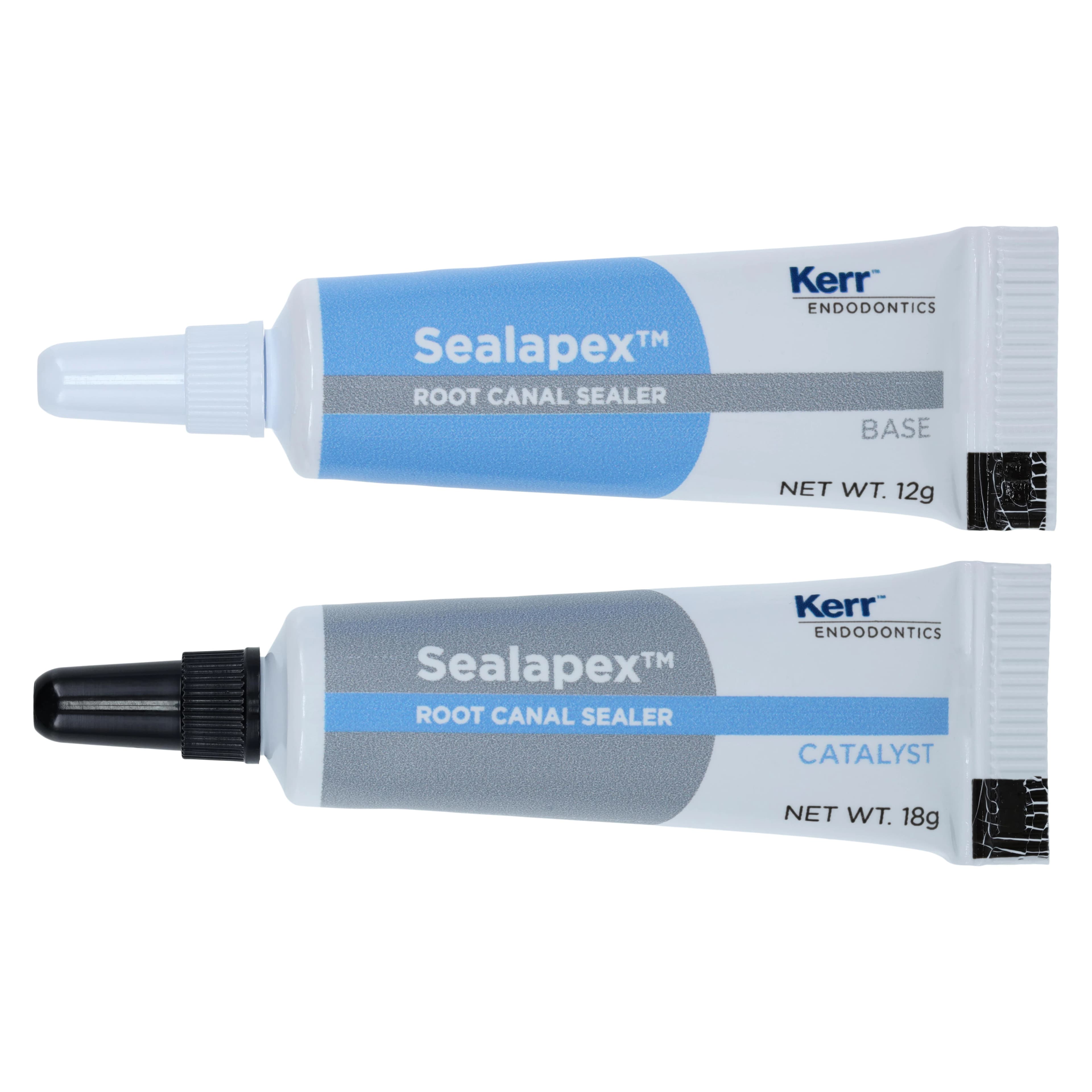 Kerr Sealapex Root Canal Sealer Standard Pack, Non-Eugenol Calcium Hydroxide, 12 g Base + 12 g Catalyst + Mixing Pad, 1 Kit, #18432 thumbnail 3