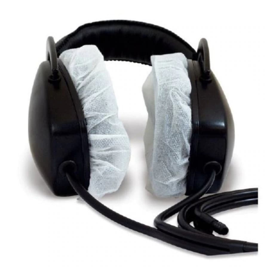 Marketlab Sanitary Cover for MRI Headphones, White, 1000/Package - Cover Sanitary f/MRI Headphone - Image 1