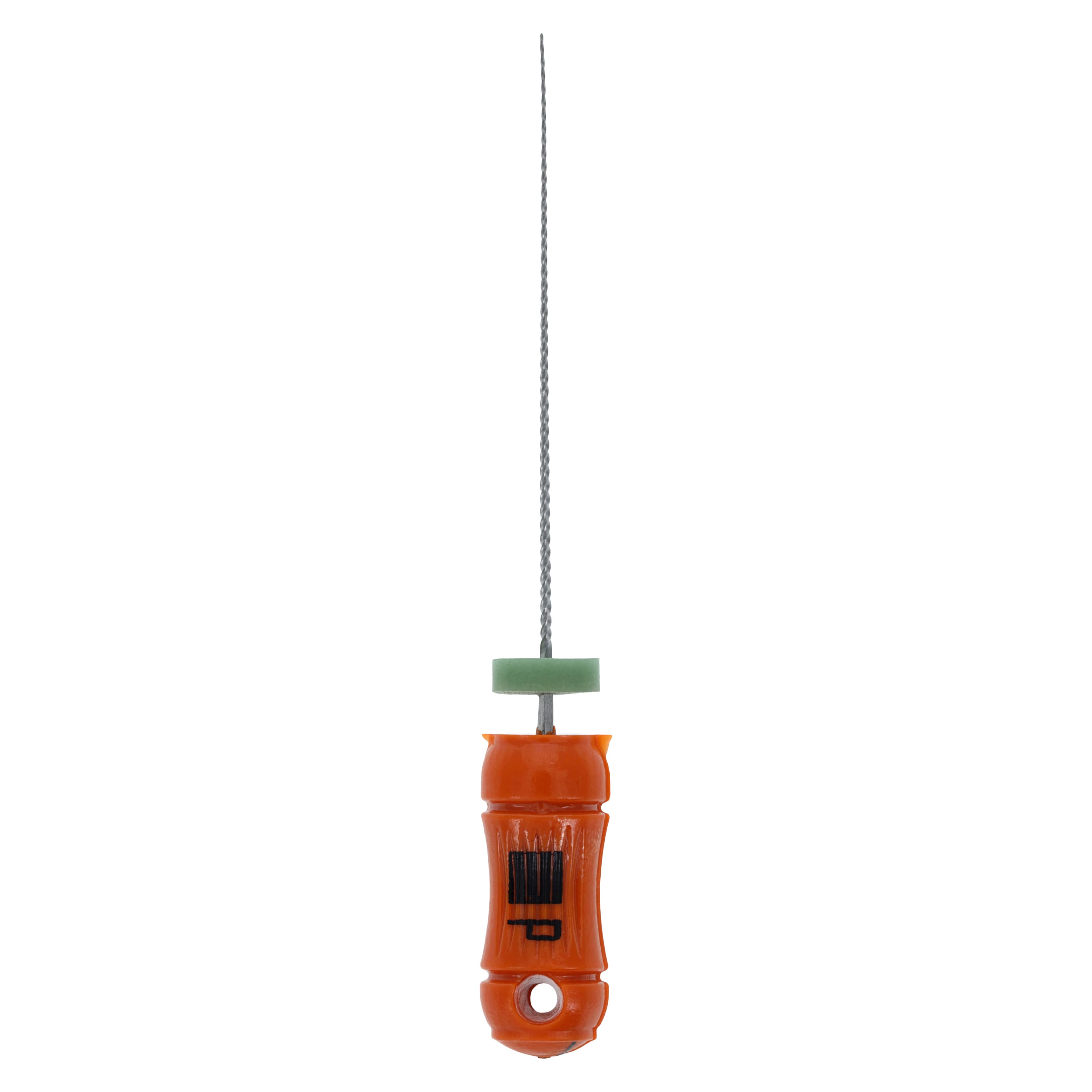 Kerr Pathfinder Stainless Steel Endodontic Hand Files, 21 mm, Approx. Size #7, Orange Handle, 6/Pk, 17023 - Pathfinder 21mm 6/Bx - Image 1