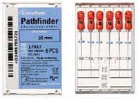 Kerr Pathfinder Stainless Steel Endodontic Hand Files, 21 mm, Approx. Size #7, Orange Handle, 6/Pk, 17023 thumbnail 2
