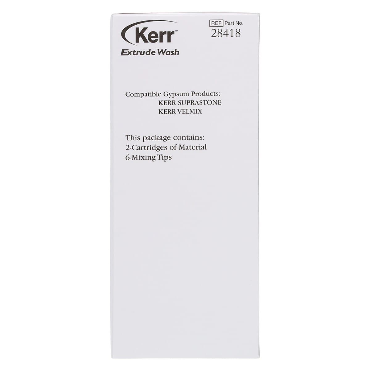 Kerr Extrude VPS Impression Material, Light Body Wash, Blue, 50 mL Cartridges, 2/Pk, 28418 thumbnail 3