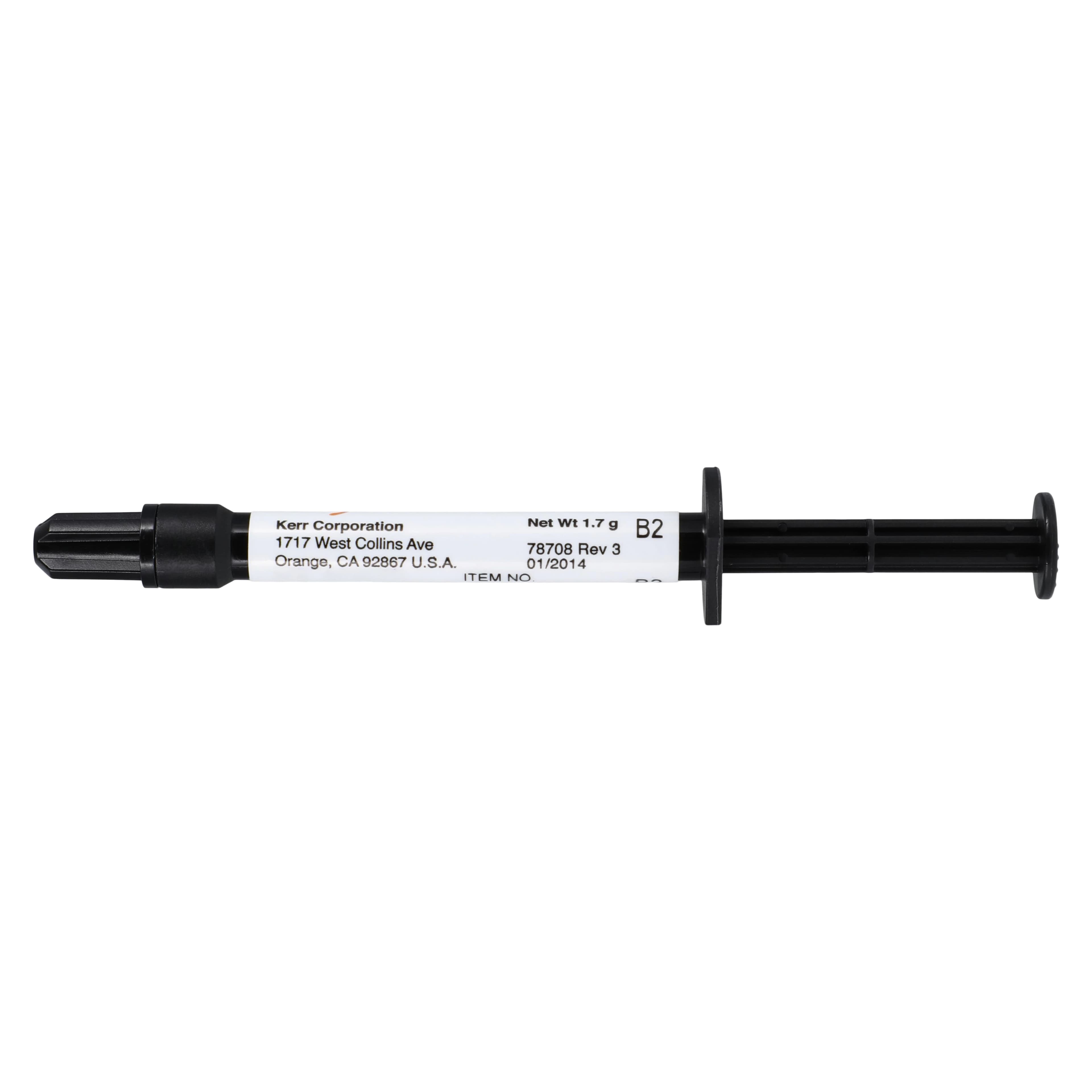 Kerr Premise Flowable Composite, Shade B2, 1.7g Syringe, 4/Pack, #33385 thumbnail 2